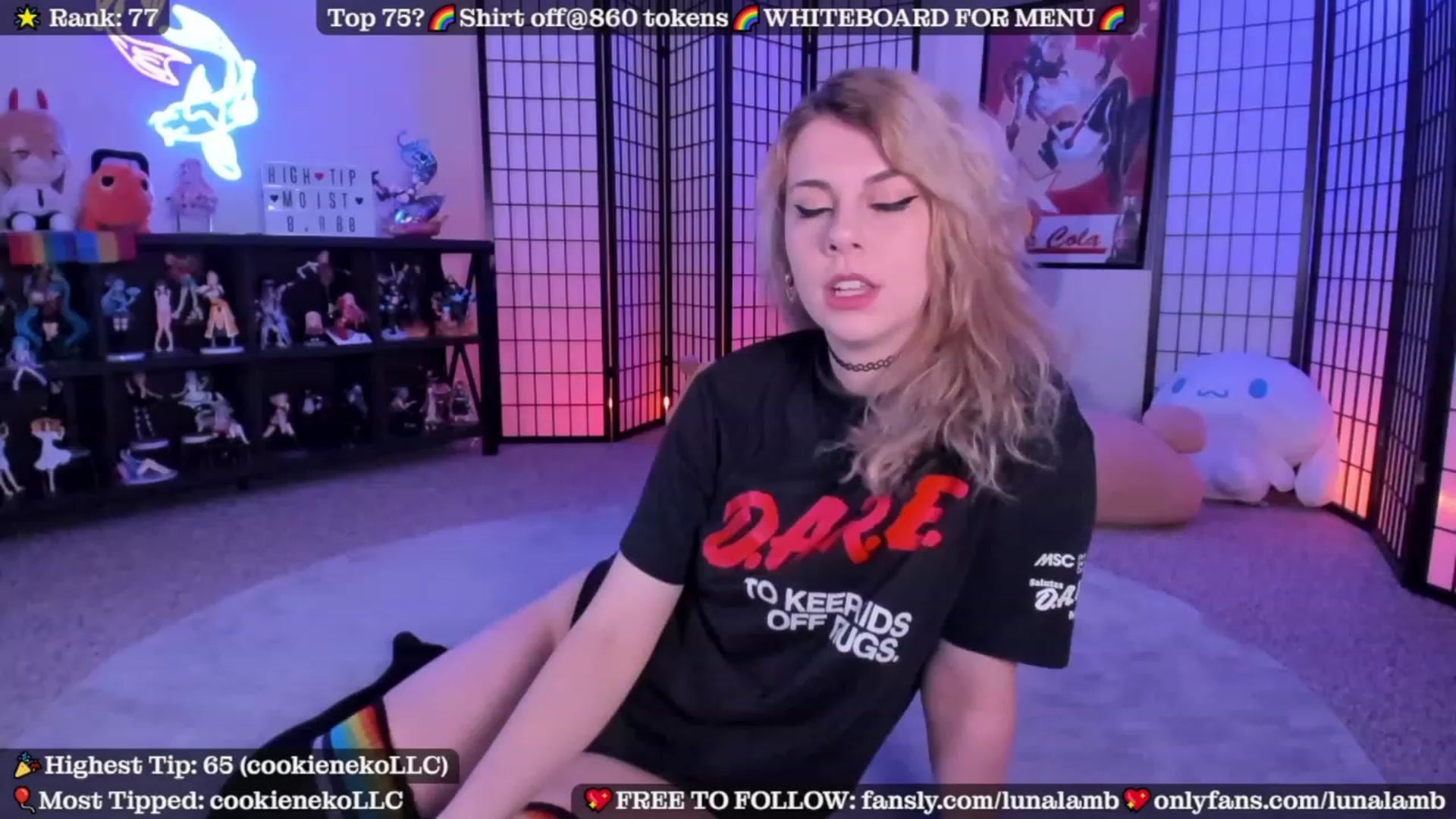Gallery image thumbnail from LunaLamb's myfreecams stream on, 08/18/2023, 03:41 image 4 of 20