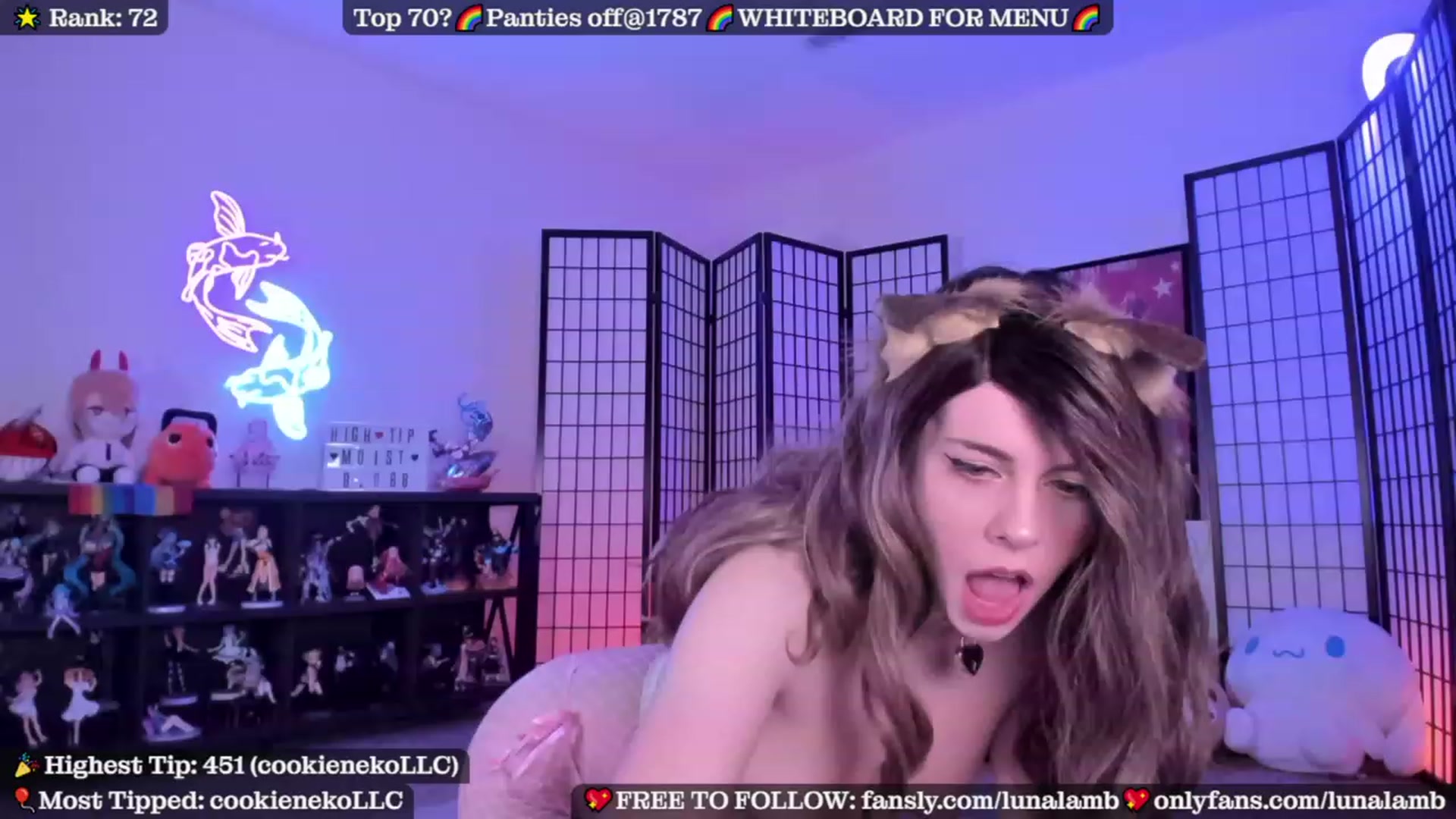 Gallery image thumbnail from LunaLamb's myfreecams stream on, 08/20/2023, 03:23 image 3 of 20