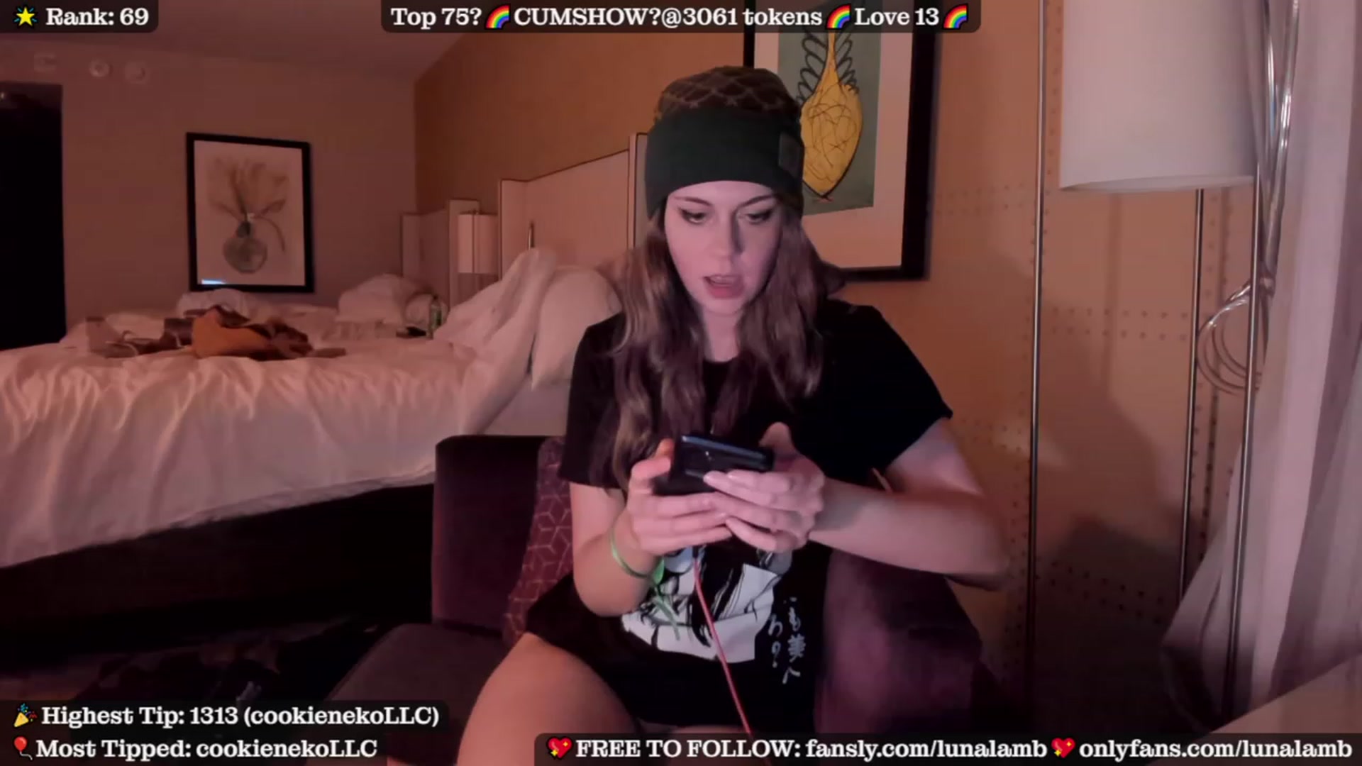 Gallery image thumbnail from LunaLamb's myfreecams stream on, 09/04/2023, 03:34 image 19 of 20