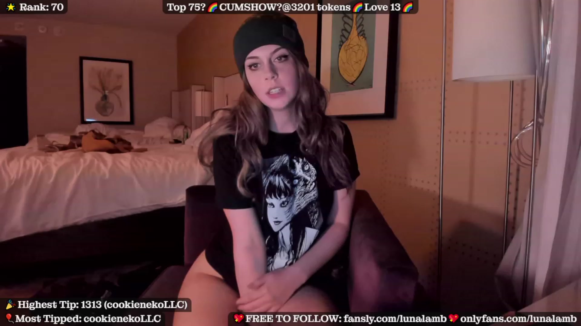 Gallery image thumbnail from LunaLamb's myfreecams stream on, 09/04/2023, 03:34 image 18 of 20