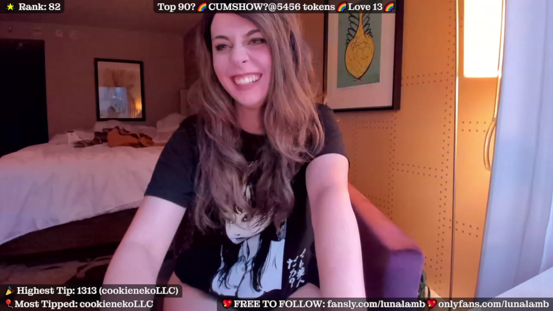 Gallery image thumbnail from LunaLamb's myfreecams stream on, 09/04/2023, 03:34 image 7 of 20