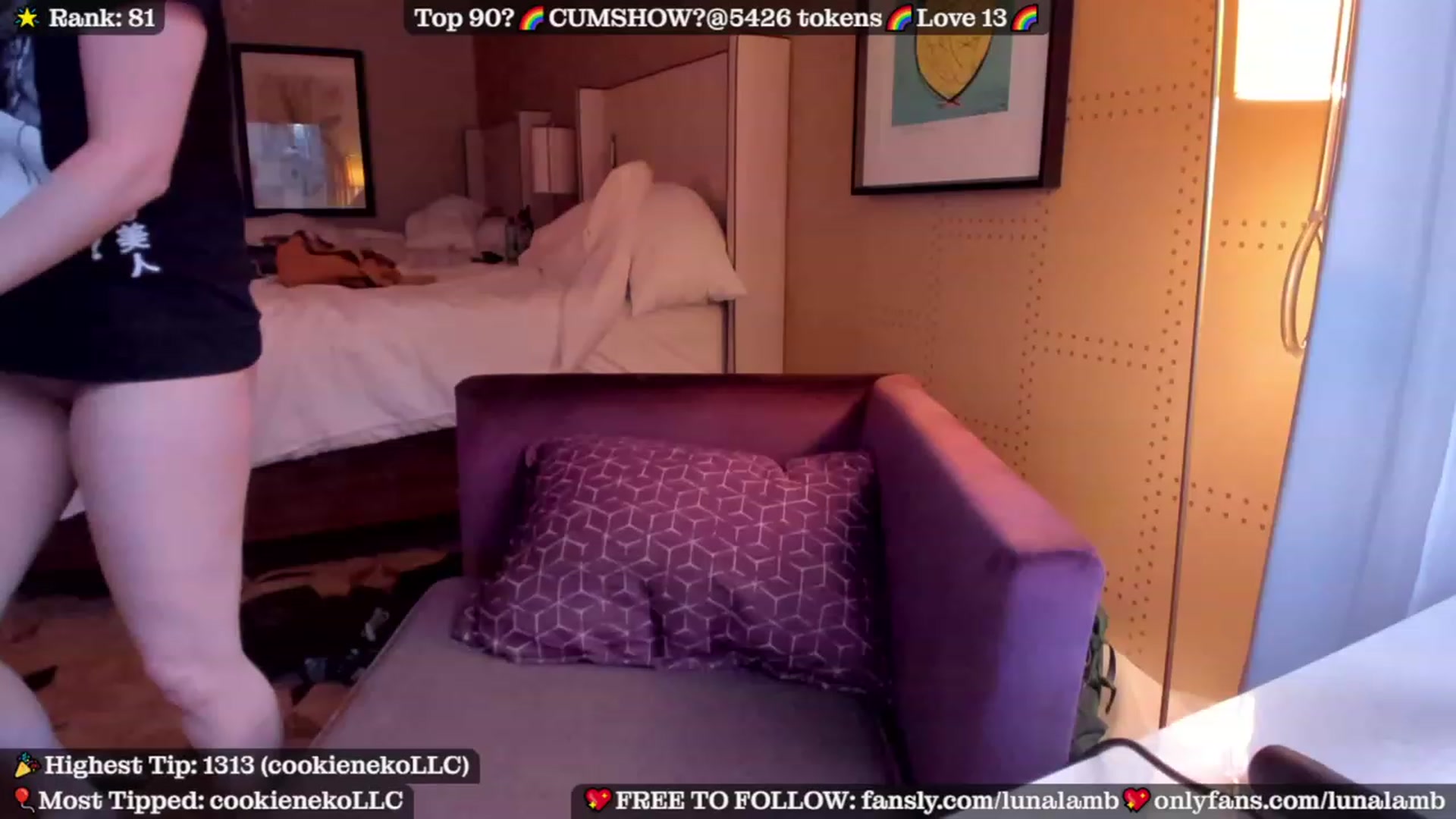 Gallery image thumbnail from LunaLamb's myfreecams stream on, 09/04/2023, 03:34 image 8 of 20