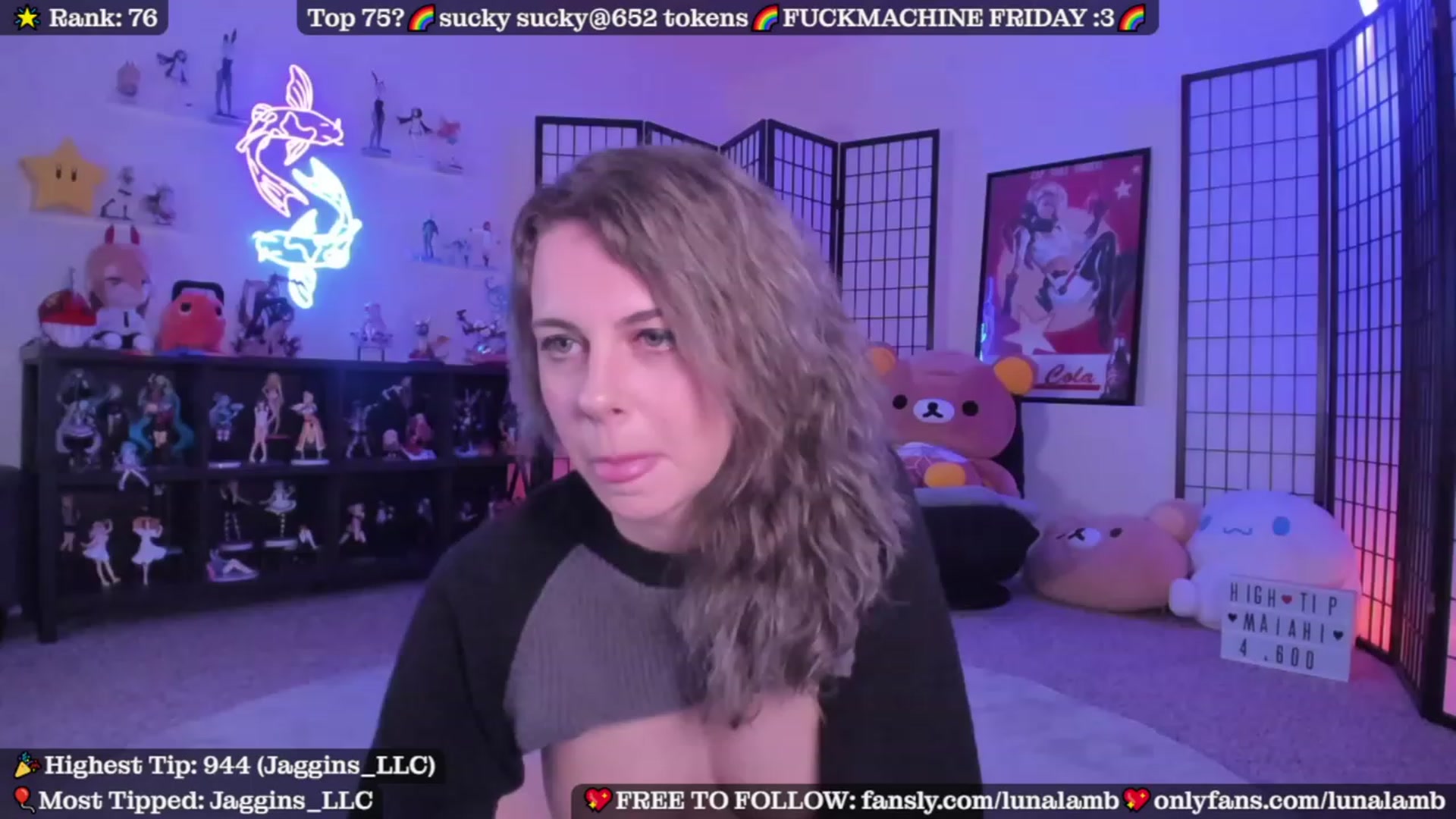 Gallery image thumbnail from LunaLamb's myfreecams stream on, 09/09/2023, 05:04 image 5 of 20