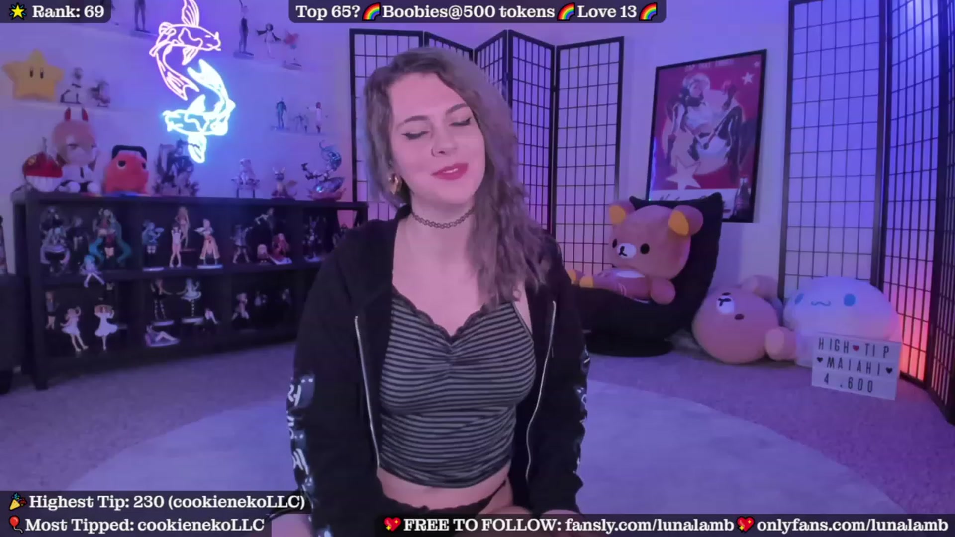 Gallery image thumbnail from LunaLamb's myfreecams stream on, 09/10/2023, 03:23 image 12 of 20