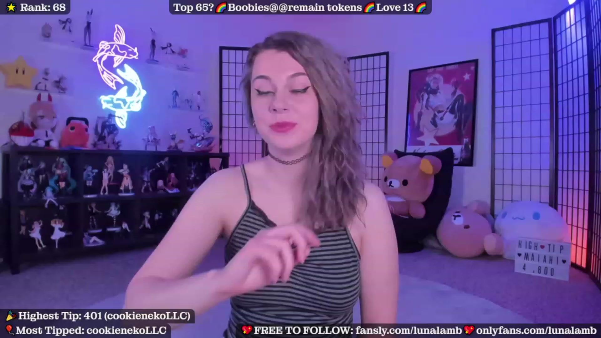 Gallery image thumbnail from LunaLamb's myfreecams stream on, 09/10/2023, 03:23 image 13 of 20