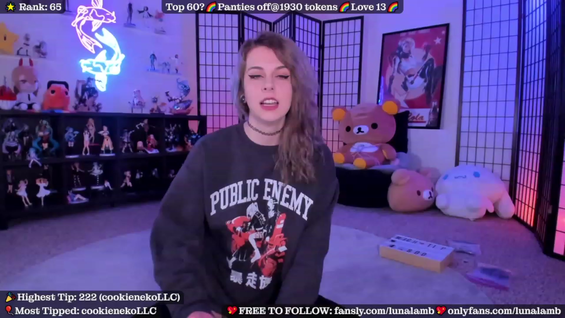 Gallery image thumbnail from LunaLamb's myfreecams stream on, 09/19/2023, 07:12 image 9 of 20