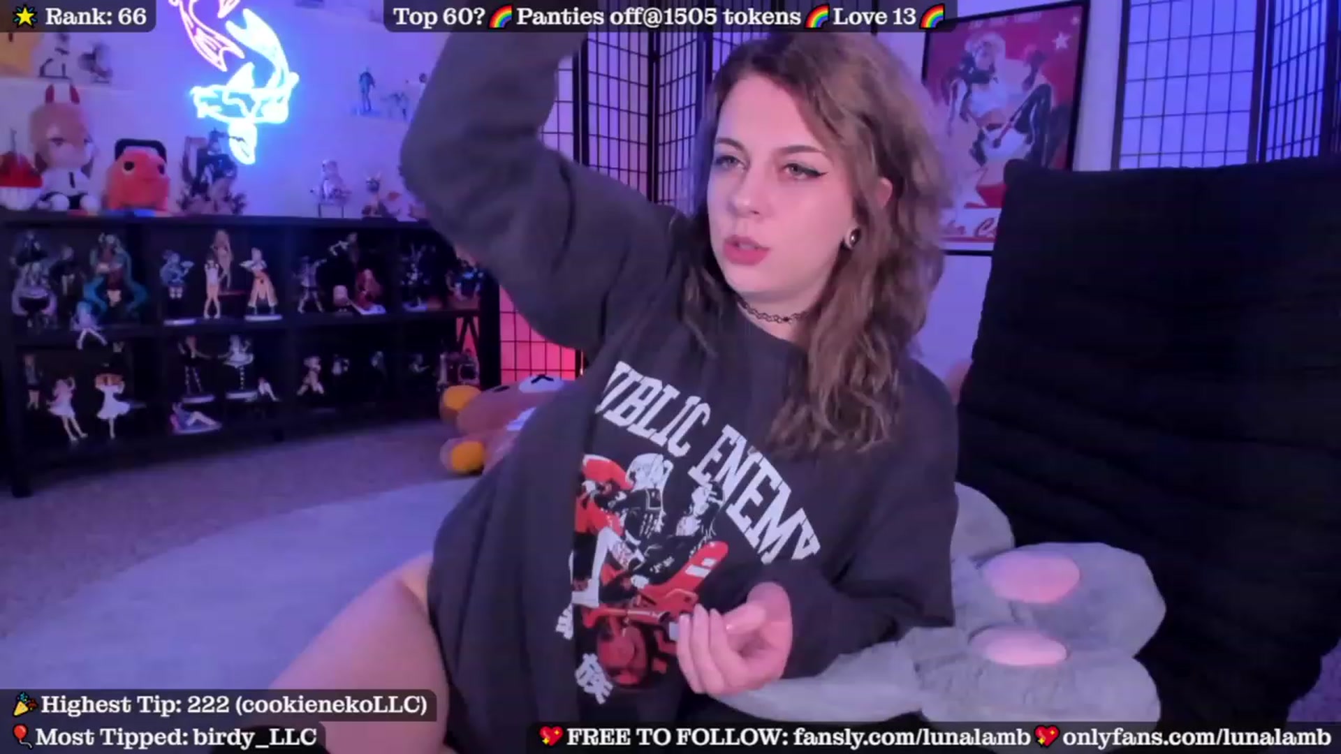 Gallery image thumbnail from LunaLamb's myfreecams stream on, 09/19/2023, 07:12 image 20 of 20