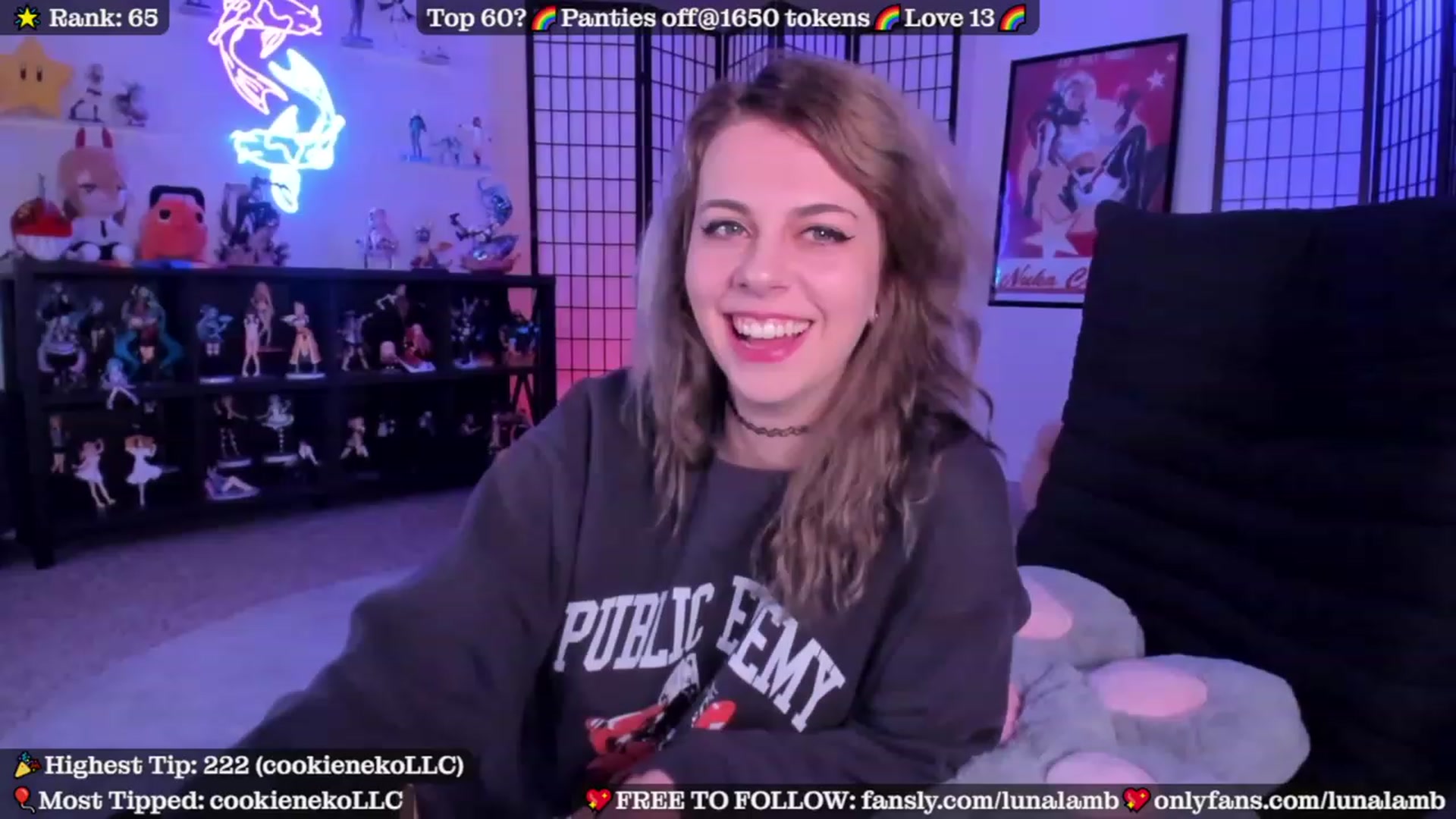 Gallery image thumbnail from LunaLamb's myfreecams stream on, 09/19/2023, 07:12 image 4 of 20