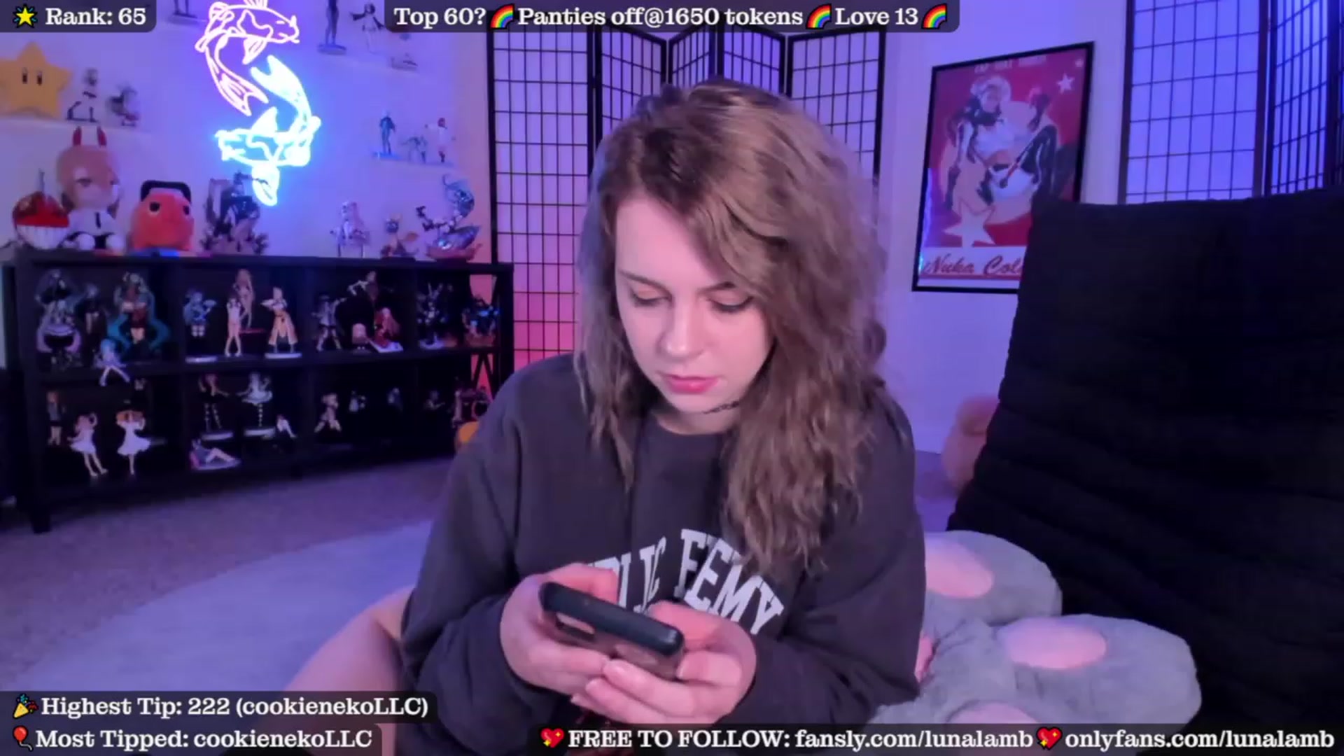 Gallery image thumbnail from LunaLamb's myfreecams stream on, 09/19/2023, 07:12 image 3 of 20