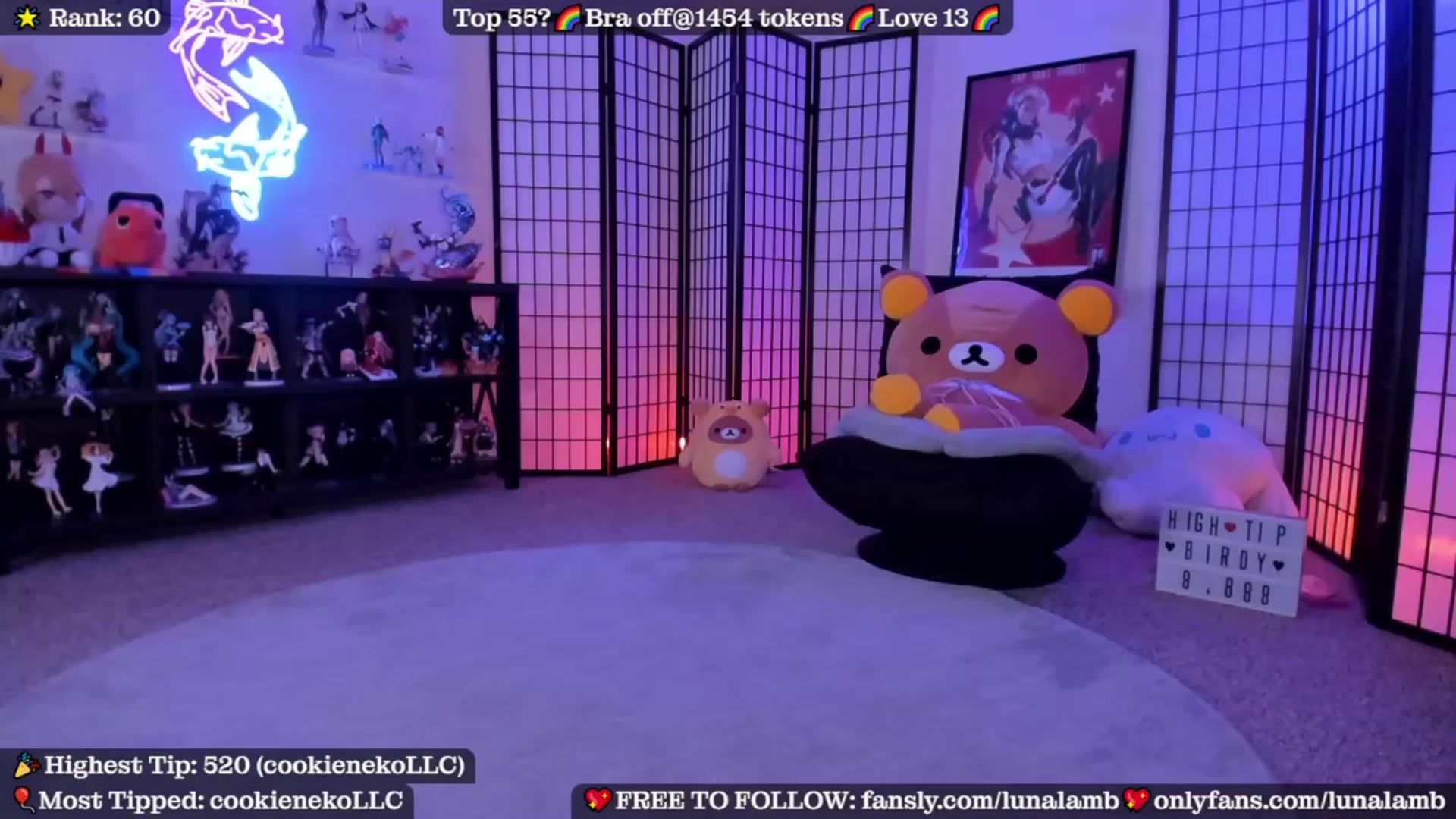 Gallery image thumbnail from LunaLamb's myfreecams stream on, 09/23/2023, 05:12 image 1 of 20