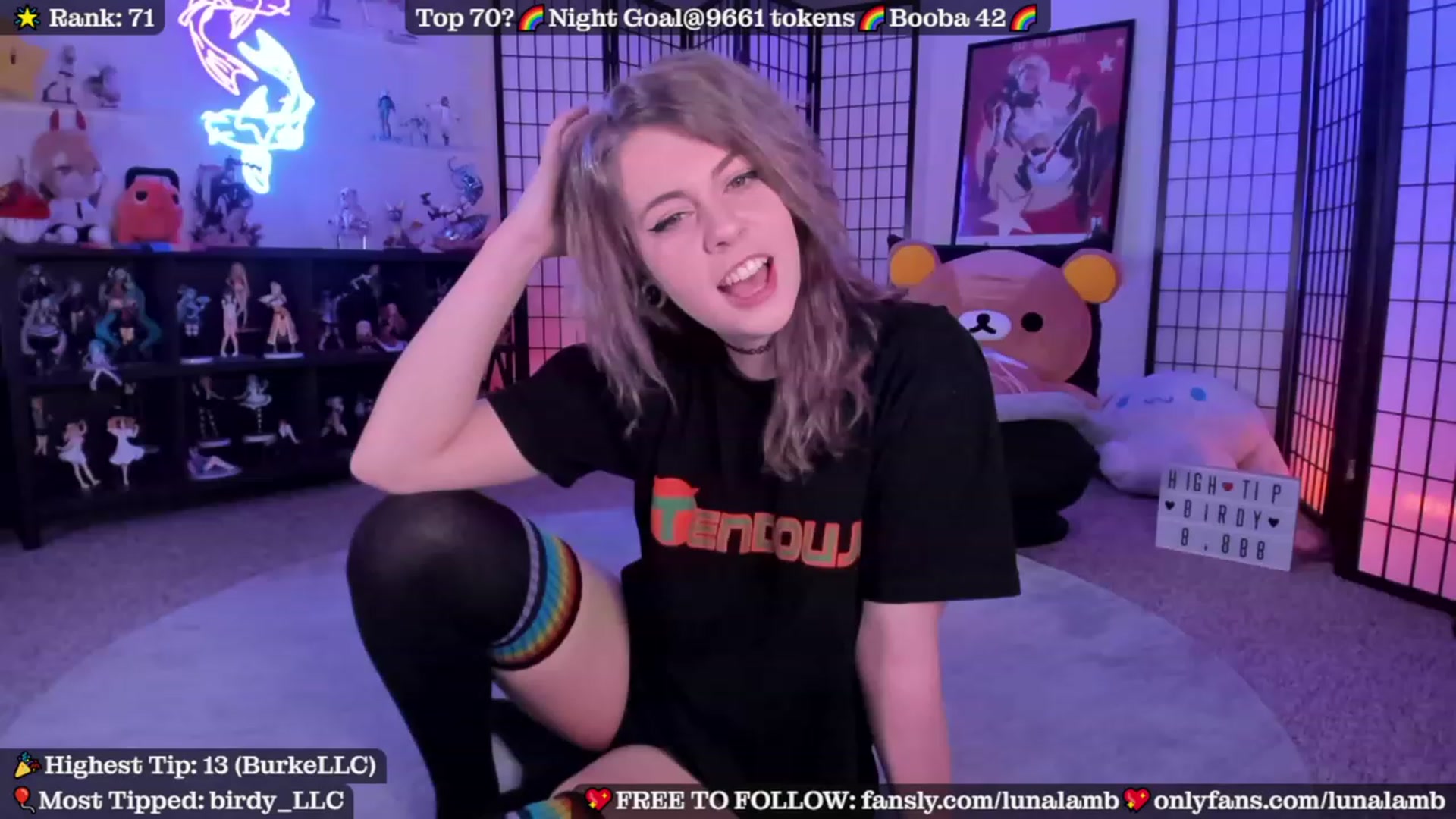 Gallery image thumbnail from LunaLamb's myfreecams stream on, 09/26/2023, 03:08 image 6 of 20