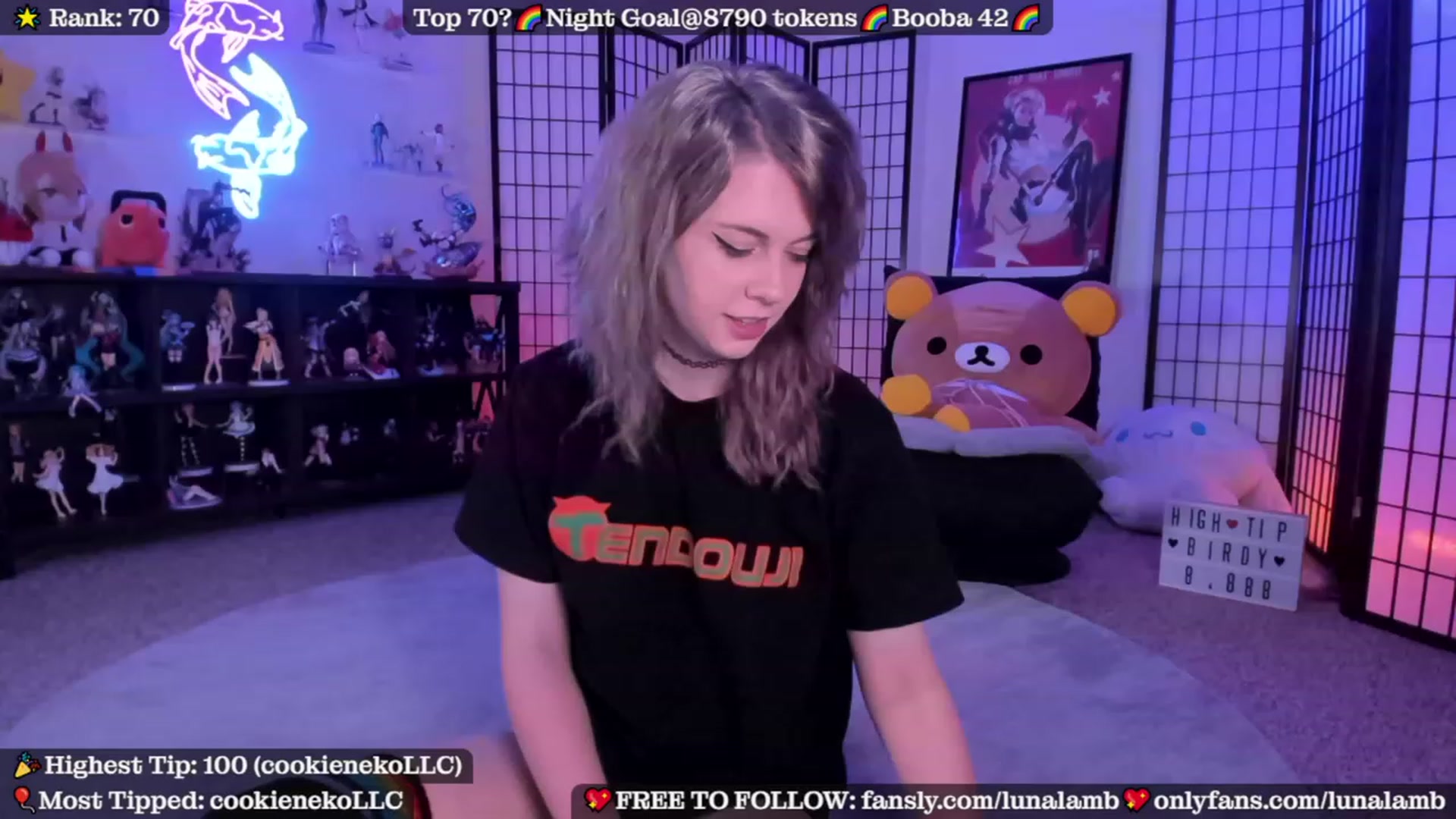 Gallery image thumbnail from LunaLamb's myfreecams stream on, 09/26/2023, 03:08 image 15 of 20