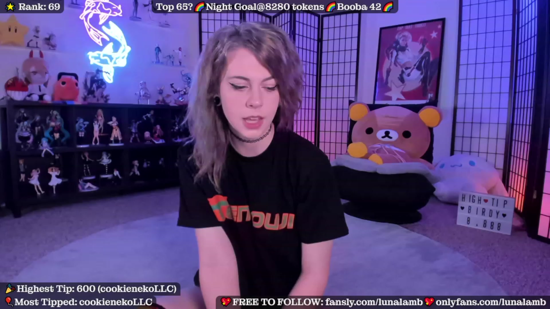 Gallery image thumbnail from LunaLamb's myfreecams stream on, 09/26/2023, 03:25 image 20 of 20