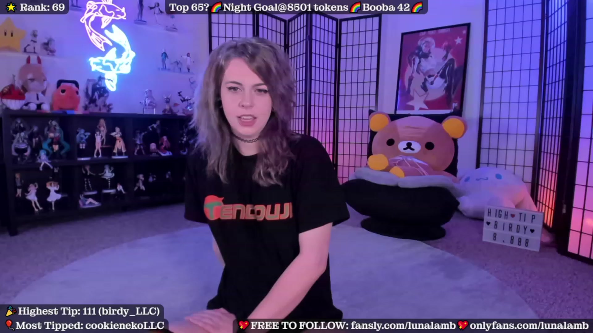 Gallery image thumbnail from LunaLamb's myfreecams stream on, 09/26/2023, 03:25 image 5 of 20