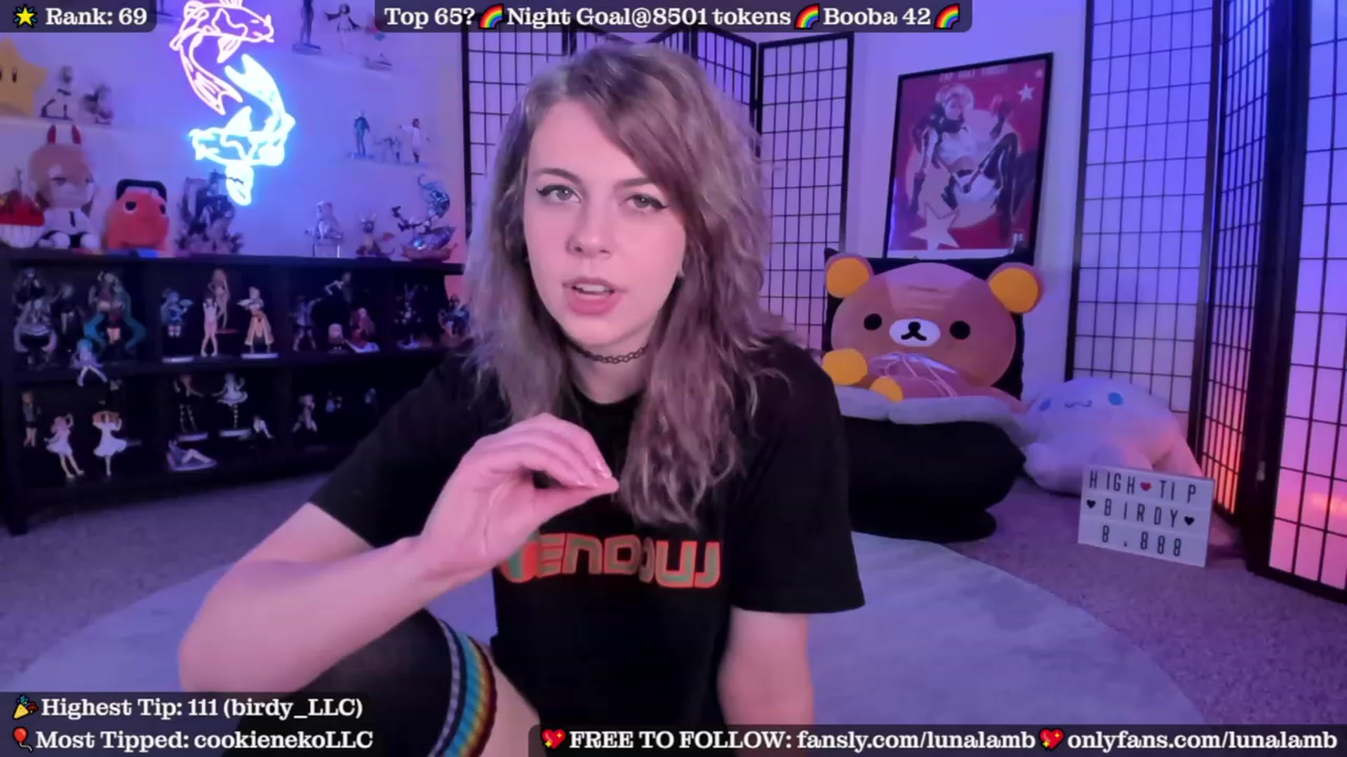 Gallery image thumbnail from LunaLamb's myfreecams stream on, 09/26/2023, 03:25 image 1 of 20