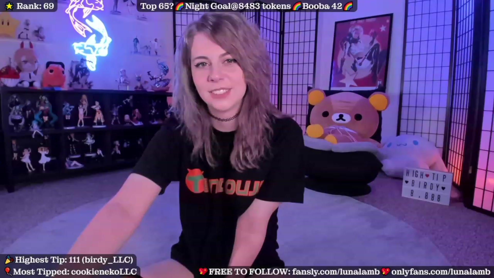 Gallery image thumbnail from LunaLamb's myfreecams stream on, 09/26/2023, 03:25 image 11 of 20
