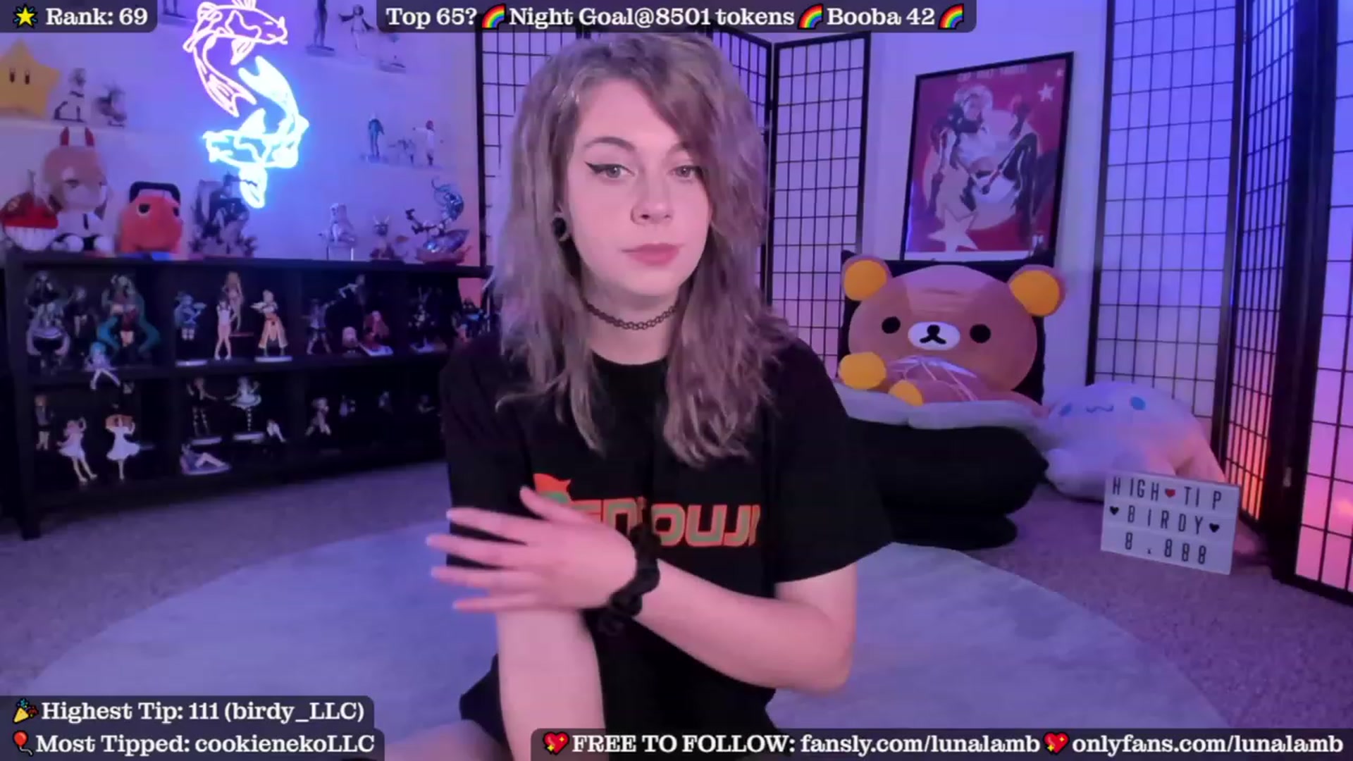 Gallery image thumbnail from LunaLamb's myfreecams stream on, 09/26/2023, 03:25 image 7 of 20