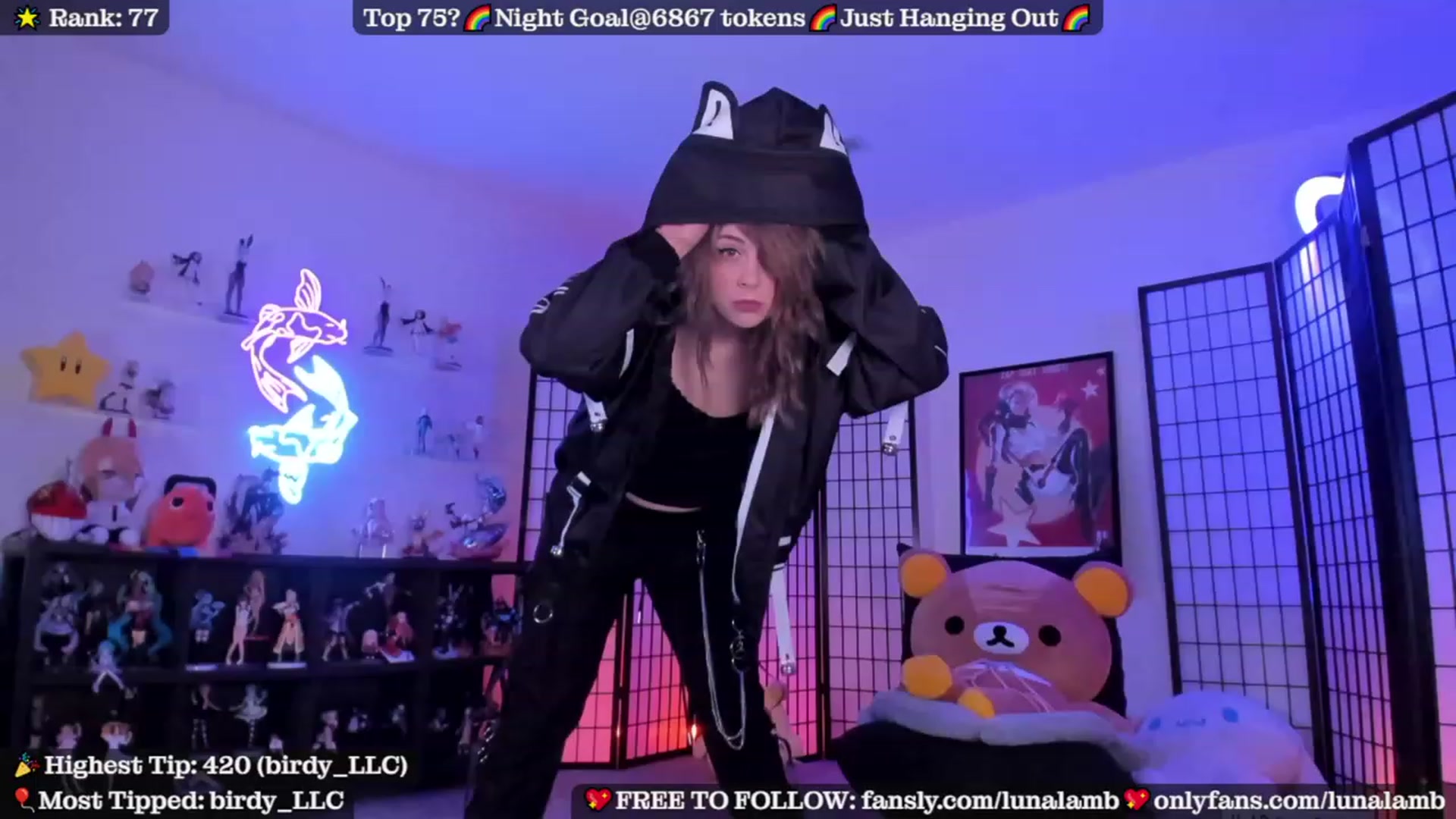 Gallery image thumbnail from LunaLamb's myfreecams stream on, 09/28/2023, 04:17 image 5 of 20