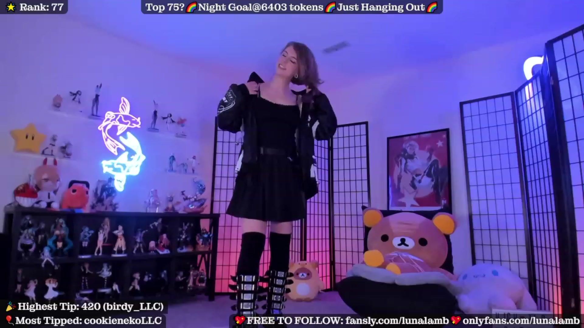 Gallery image thumbnail from LunaLamb's myfreecams stream on, 09/28/2023, 04:17 image 8 of 20