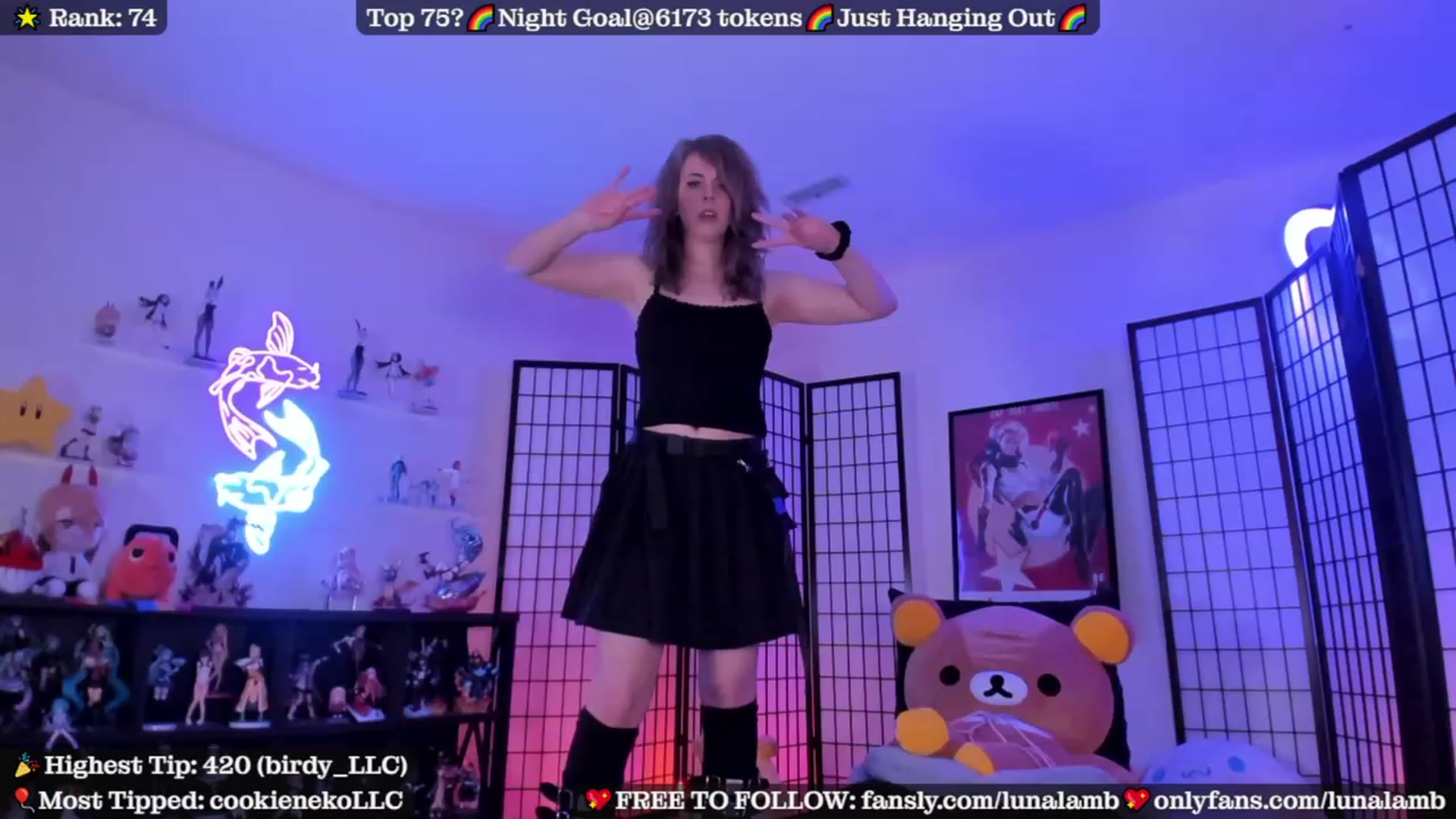 Gallery image thumbnail from LunaLamb's myfreecams stream on, 09/28/2023, 04:17 image 14 of 20