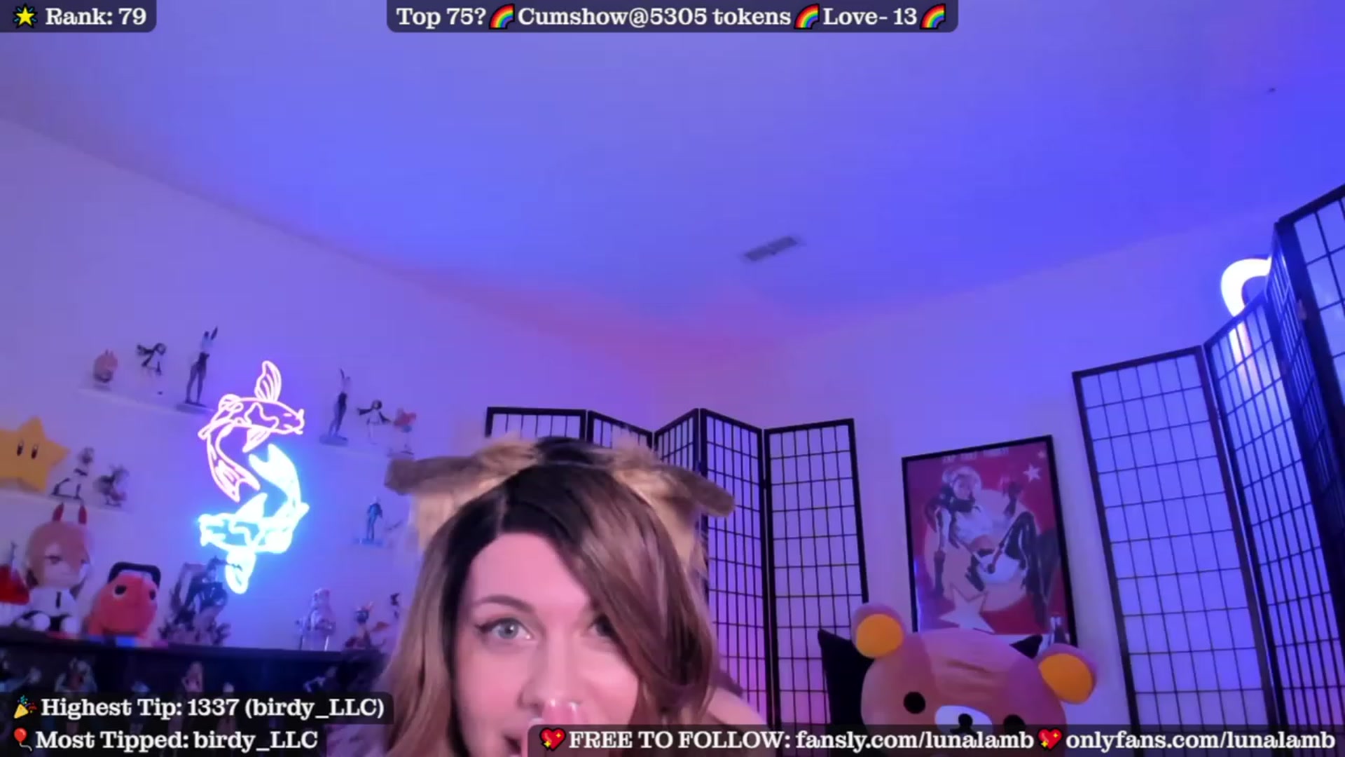 Gallery image thumbnail from LunaLamb's myfreecams stream on, 09/29/2023, 05:01 image 9 of 20