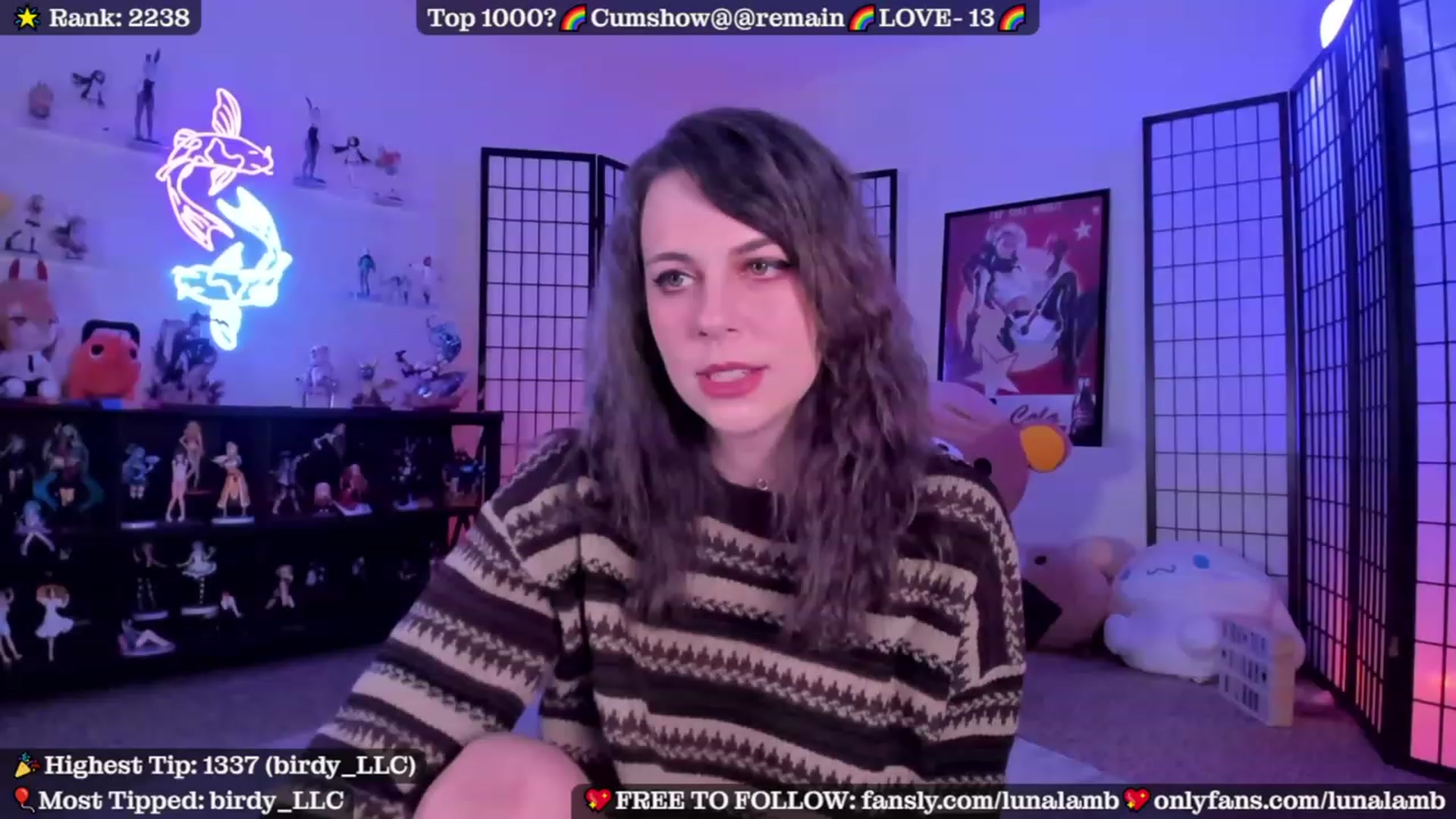 Gallery image thumbnail from LunaLamb's myfreecams stream on, 10/03/2023, 04:09 image 6 of 20