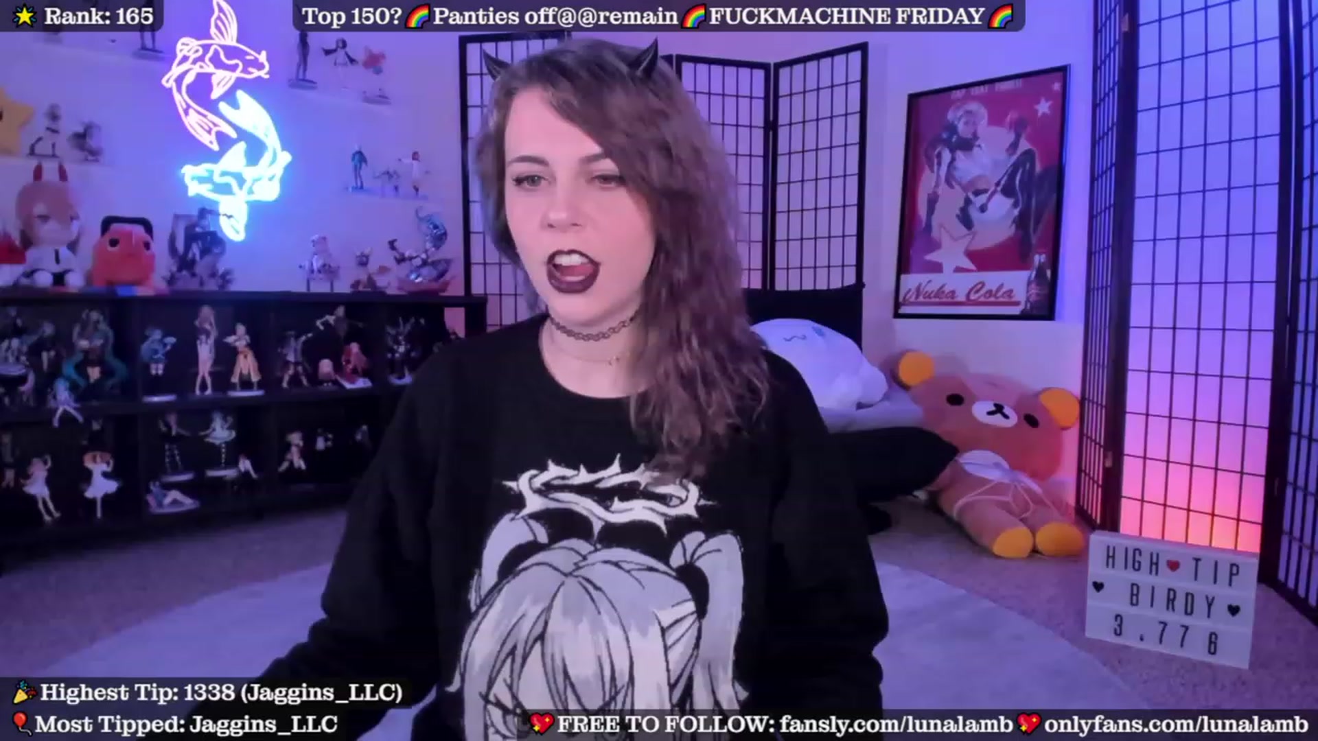 Gallery image thumbnail from LunaLamb's myfreecams stream on, 10/14/2023, 05:59 image 2 of 20
