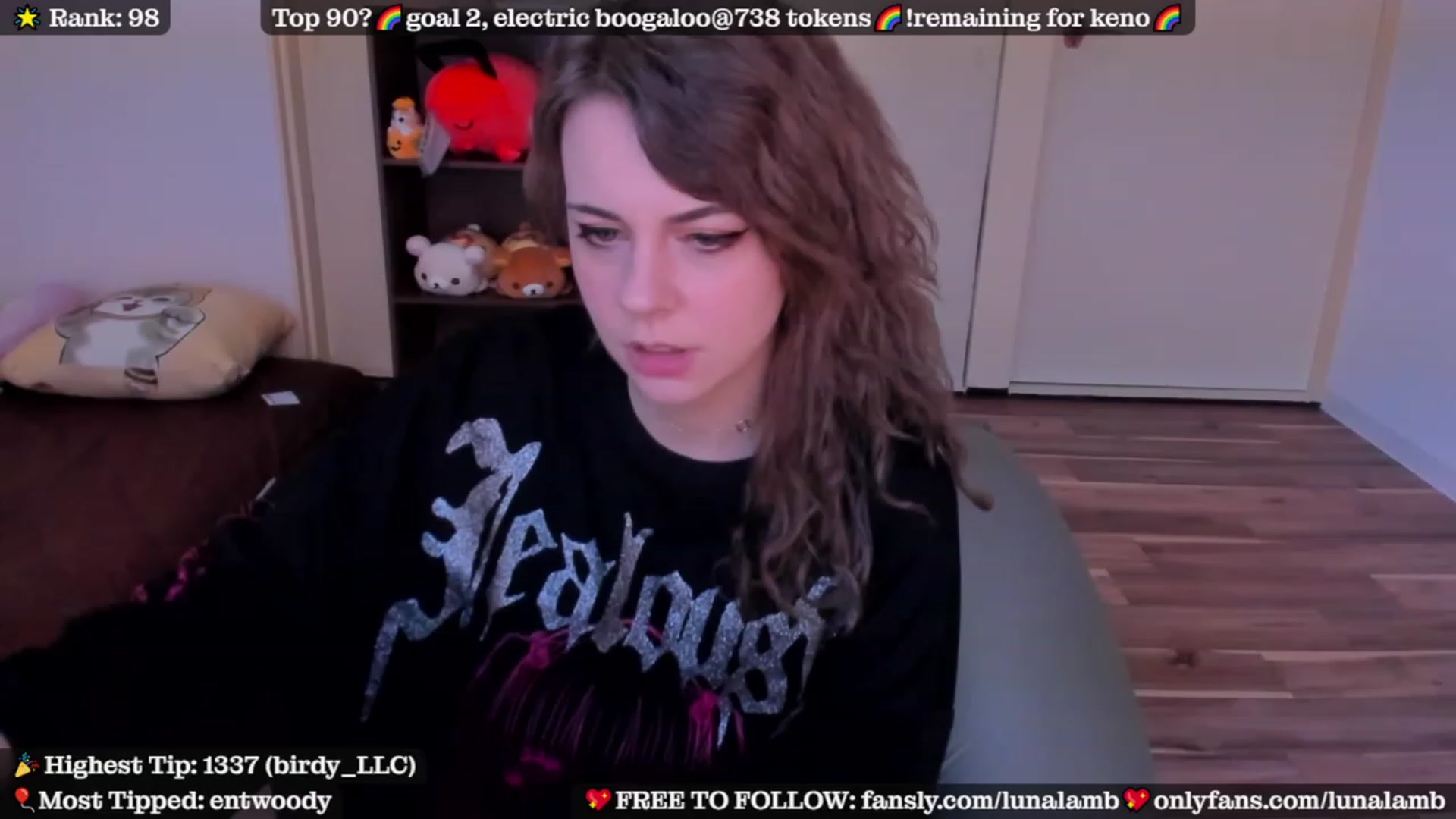 Gallery image thumbnail from LunaLamb's myfreecams stream on, 10/22/2023, 04:28 image 11 of 20