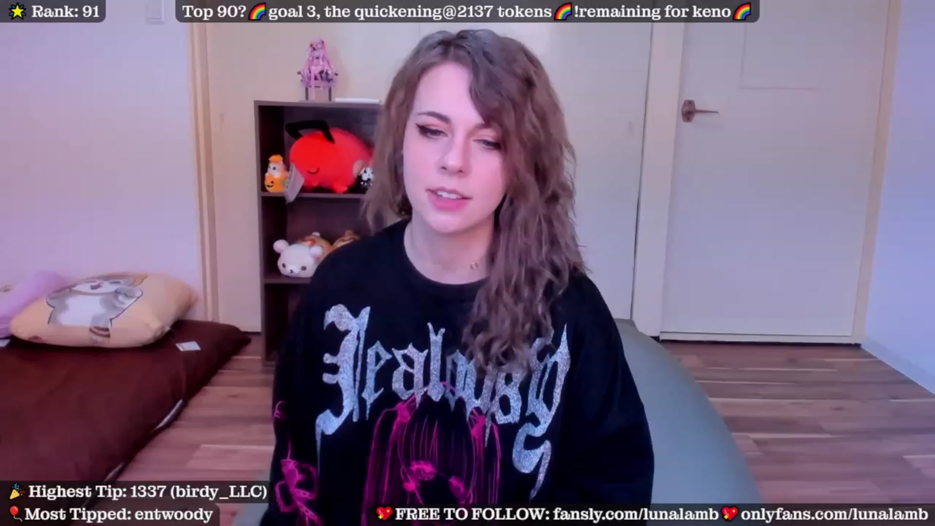 Gallery image thumbnail from LunaLamb's myfreecams stream on, 10/22/2023, 04:28 image 20 of 20