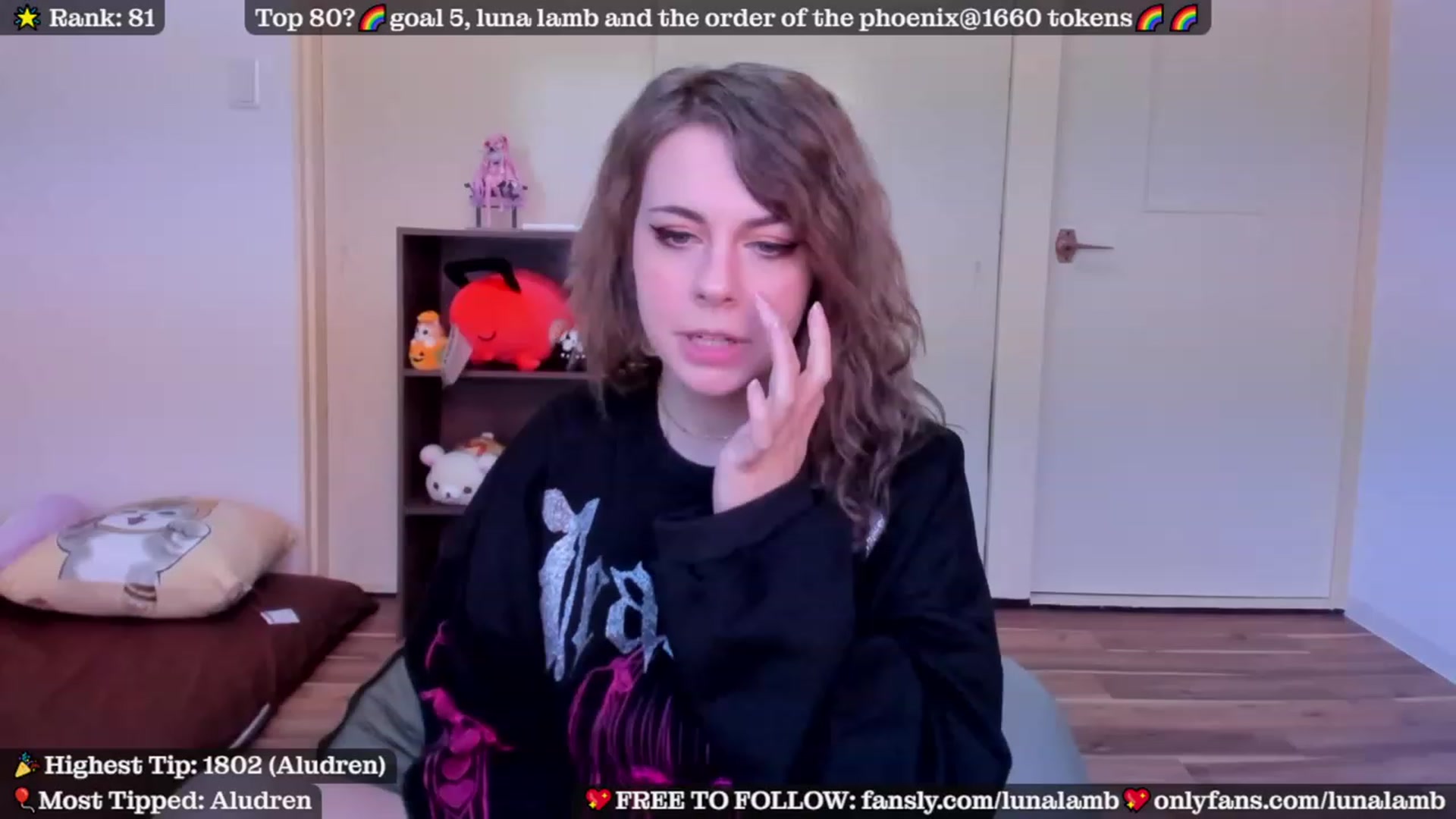 Gallery image thumbnail from LunaLamb's myfreecams stream on, 10/22/2023, 05:29 image 9 of 20