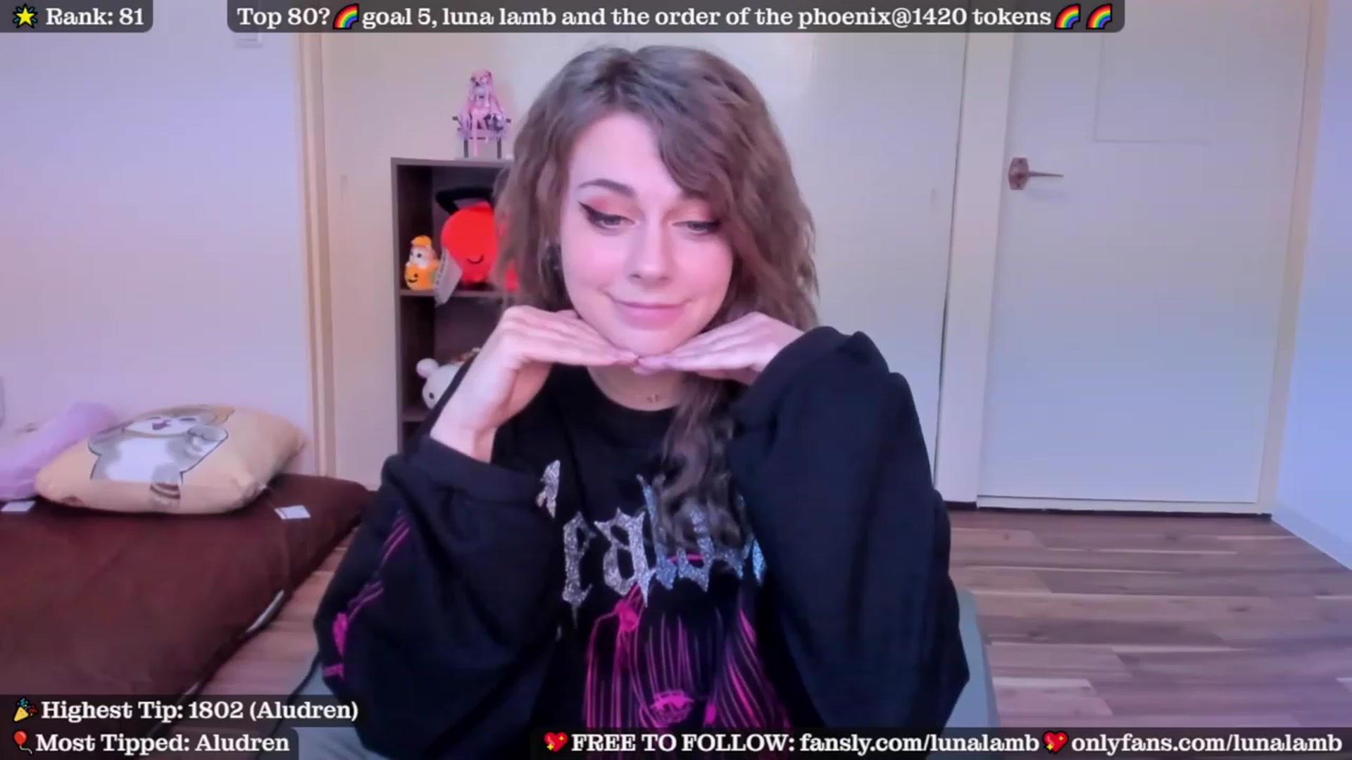 Gallery image thumbnail from LunaLamb's myfreecams stream on, 10/22/2023, 05:29 image 14 of 20