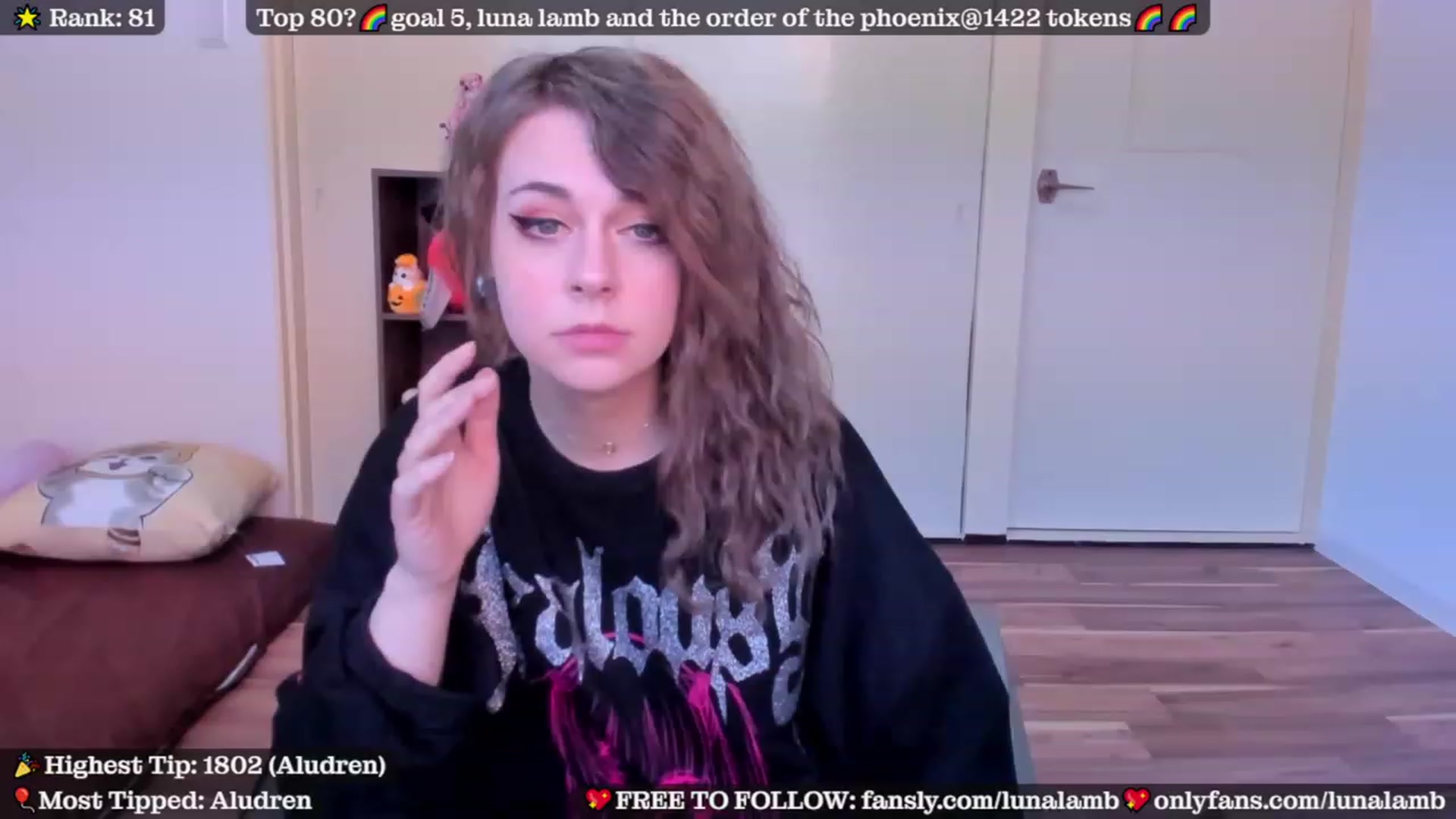 Gallery image thumbnail from LunaLamb's myfreecams stream on, 10/22/2023, 05:29 image 13 of 20