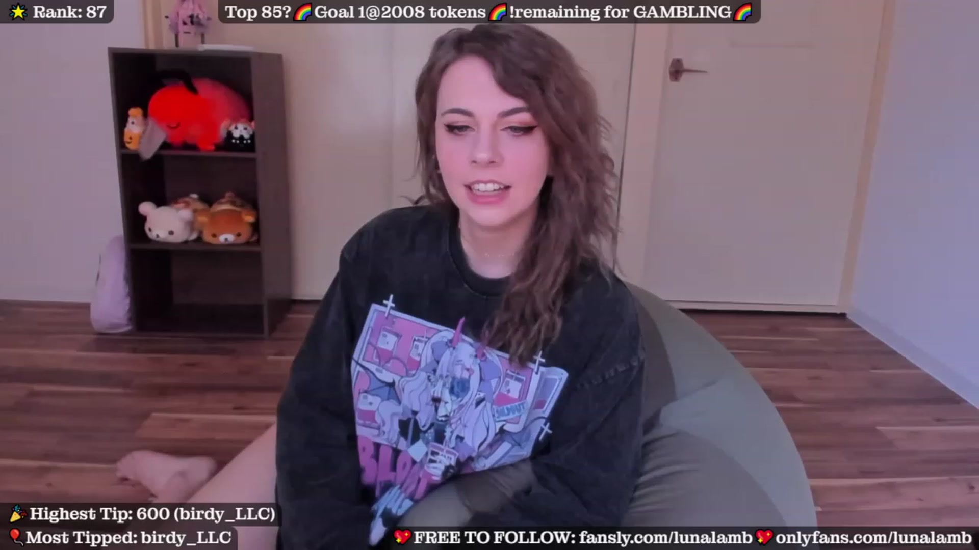 Gallery image thumbnail from LunaLamb's myfreecams stream on, 10/23/2023, 03:10 image 15 of 20