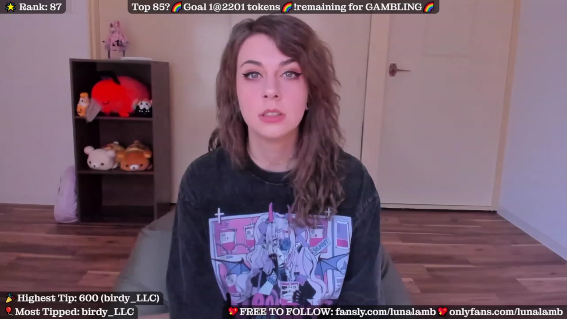 Gallery image thumbnail from LunaLamb's myfreecams stream on, 10/23/2023, 03:10 image 4 of 20