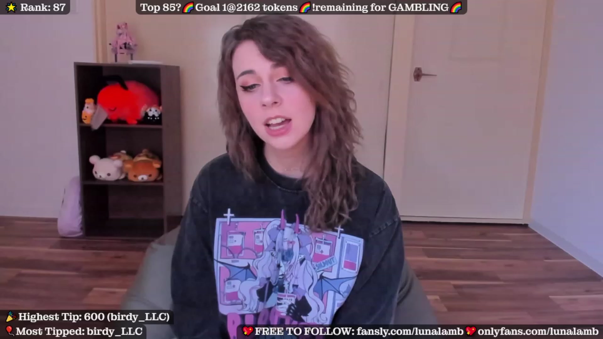 Gallery image thumbnail from LunaLamb's myfreecams stream on, 10/23/2023, 03:10 image 5 of 20
