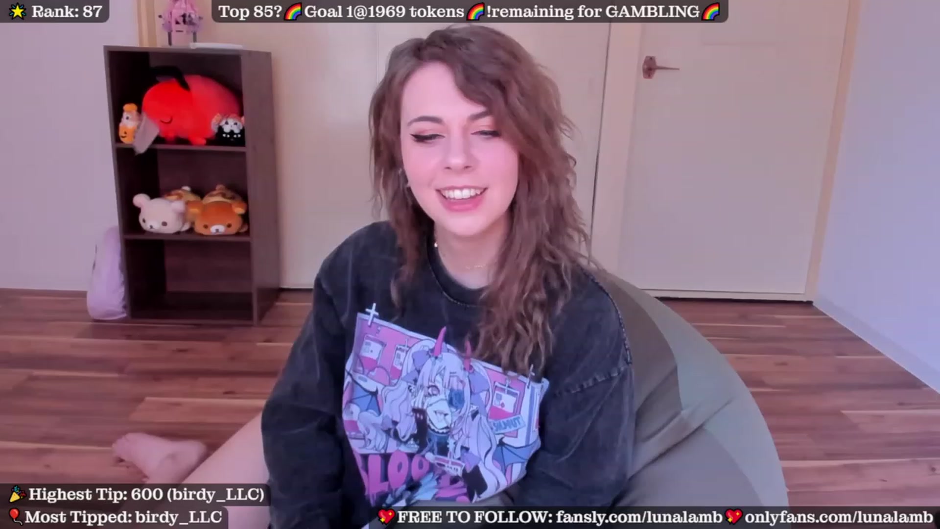 Gallery image thumbnail from LunaLamb's myfreecams stream on, 10/23/2023, 03:10 image 20 of 20