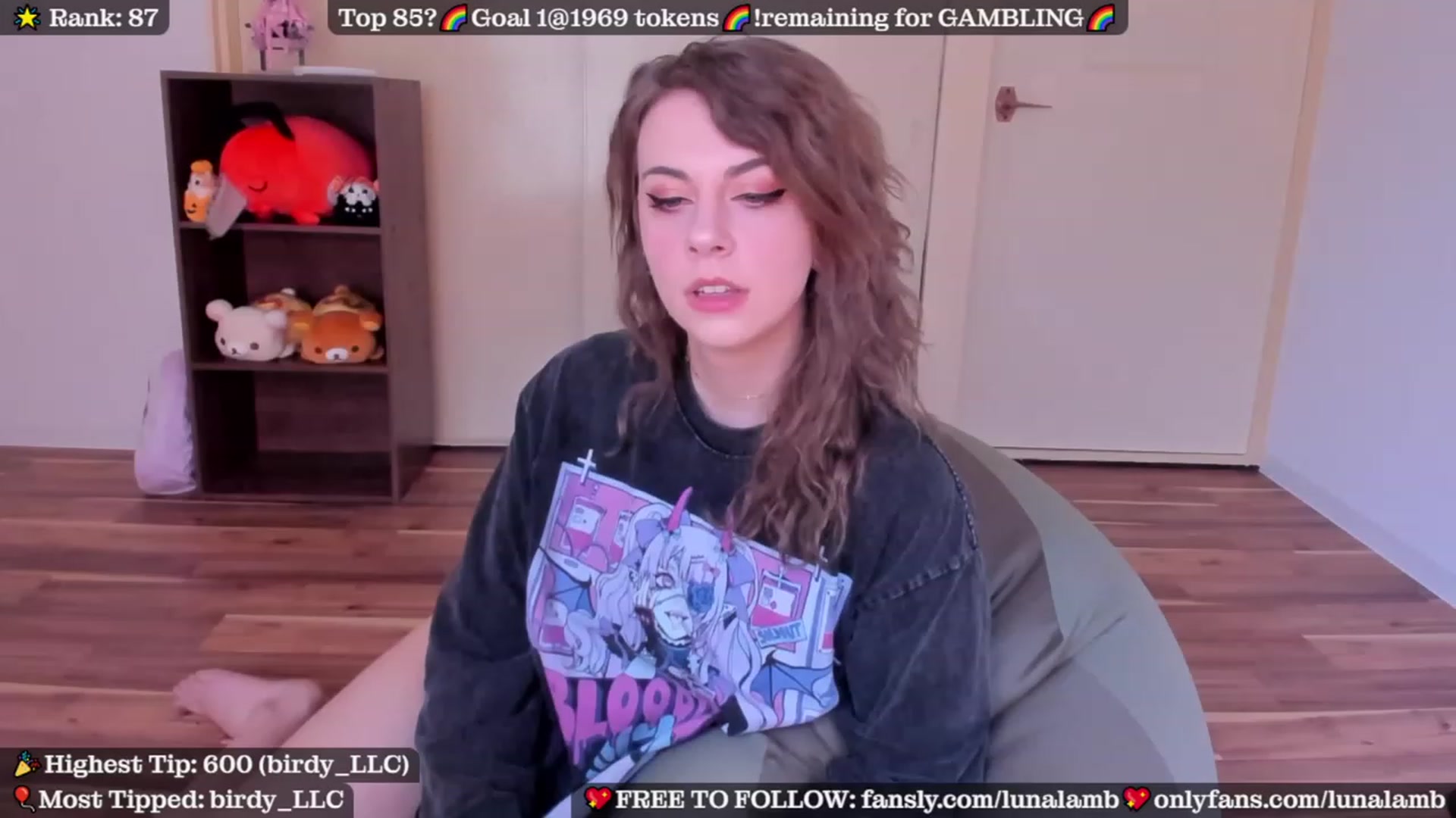 Gallery image thumbnail from LunaLamb's myfreecams stream on, 10/23/2023, 03:10 image 17 of 20