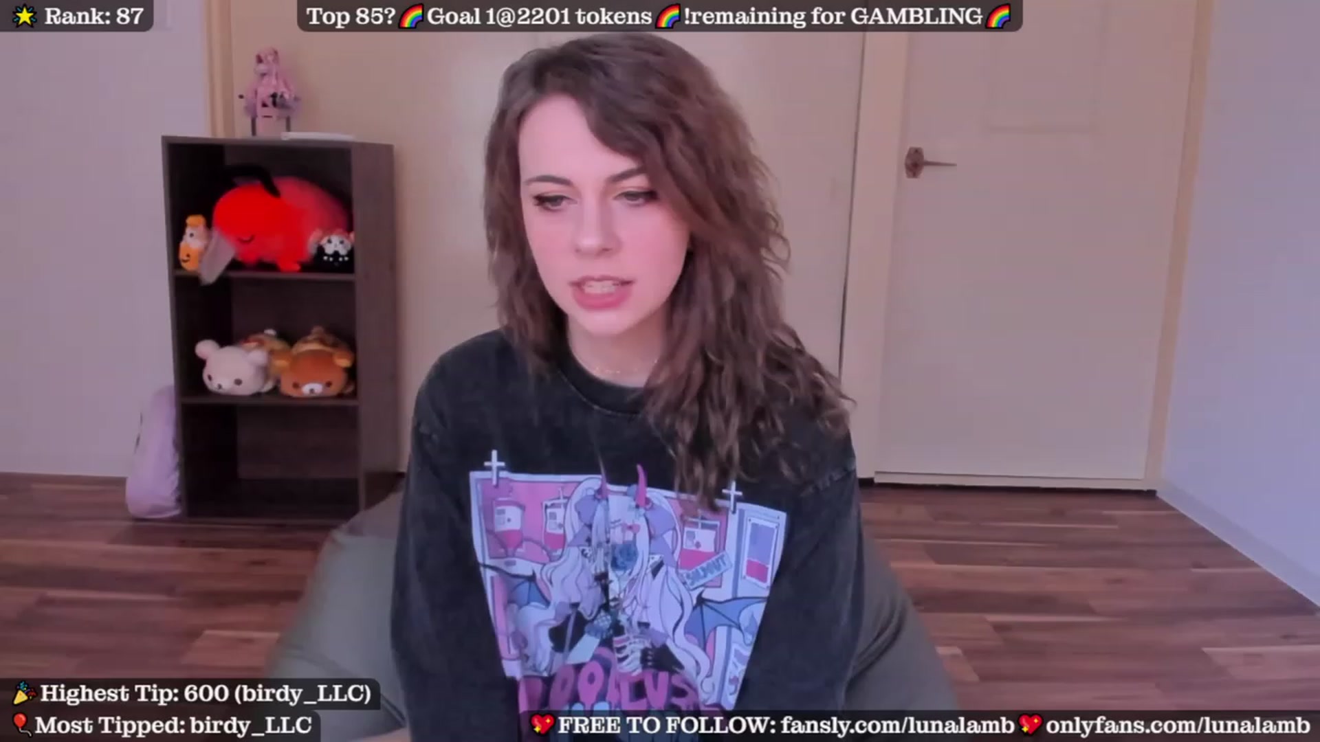 Gallery image thumbnail from LunaLamb's myfreecams stream on, 10/23/2023, 03:10 image 2 of 20