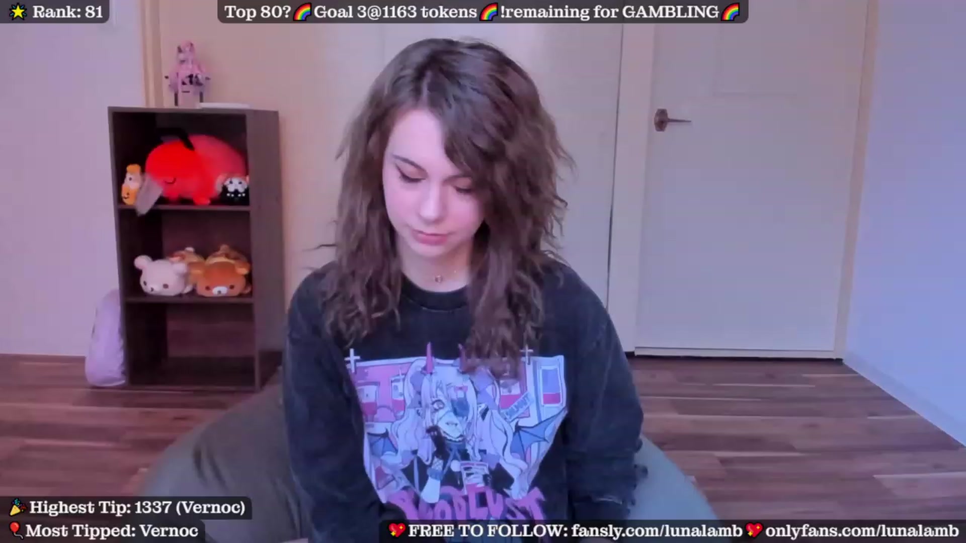 Gallery image thumbnail from LunaLamb's myfreecams stream on, 10/23/2023, 04:57 image 13 of 20