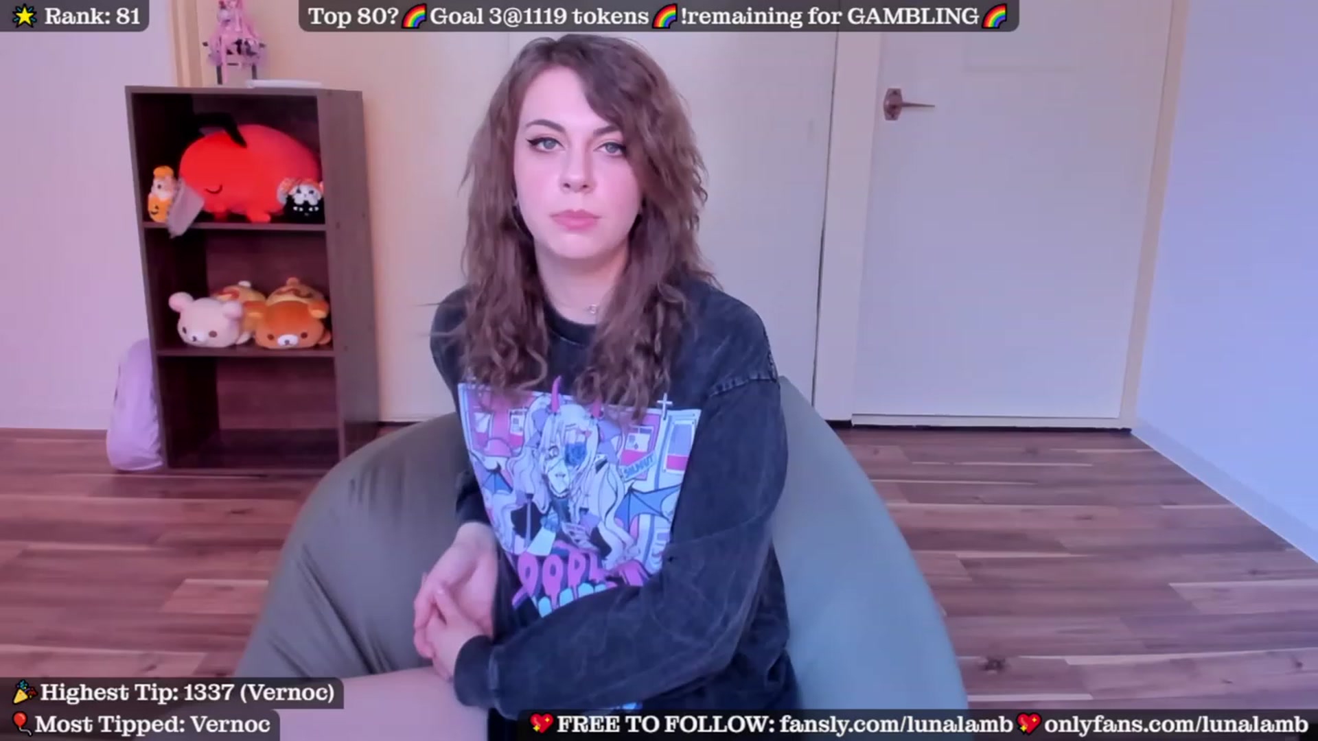 Gallery image thumbnail from LunaLamb's myfreecams stream on, 10/23/2023, 04:57 image 14 of 20