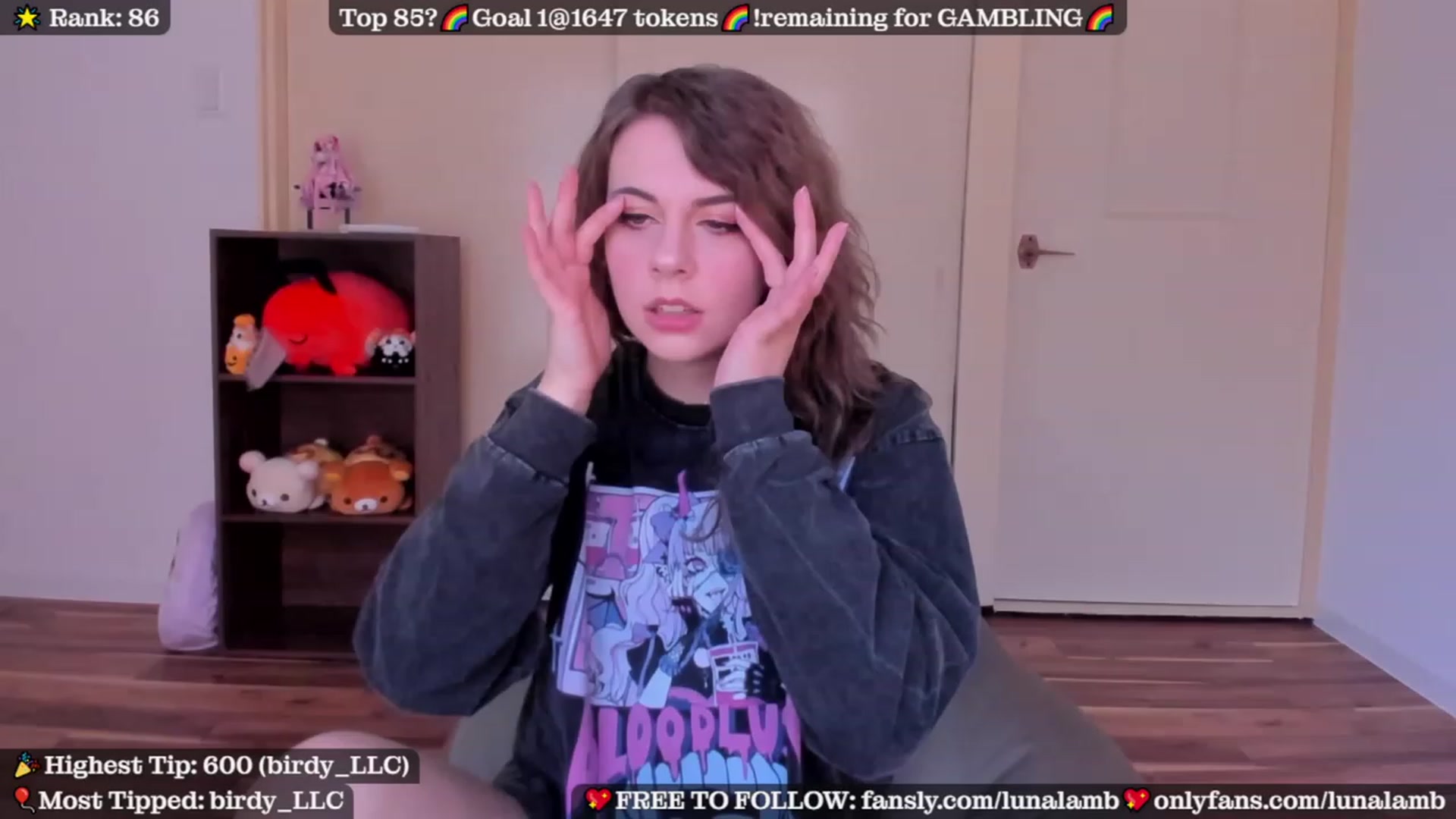 Gallery image thumbnail from LunaLamb's myfreecams stream on, 10/23/2023, 04:57 image 2 of 20