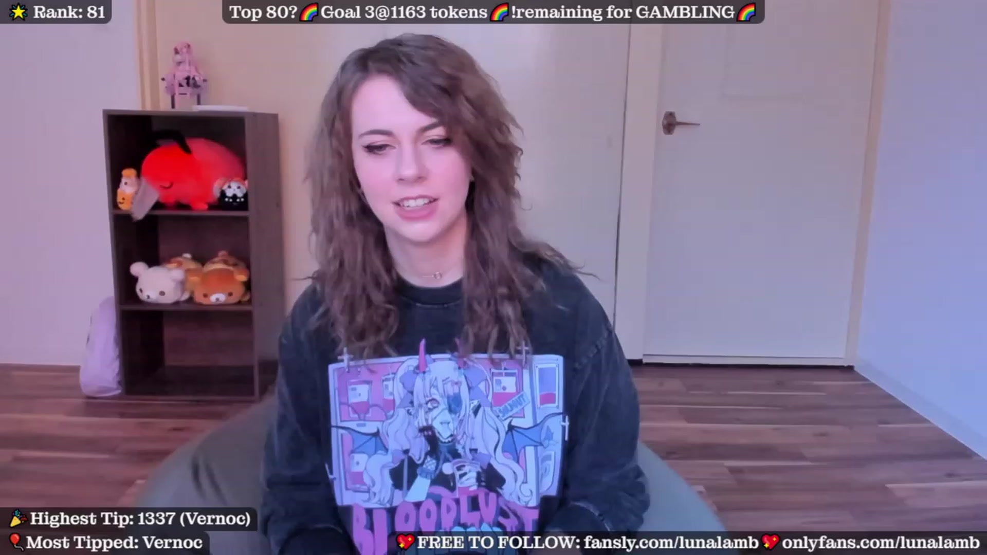Gallery image thumbnail from LunaLamb's myfreecams stream on, 10/23/2023, 04:57 image 12 of 20