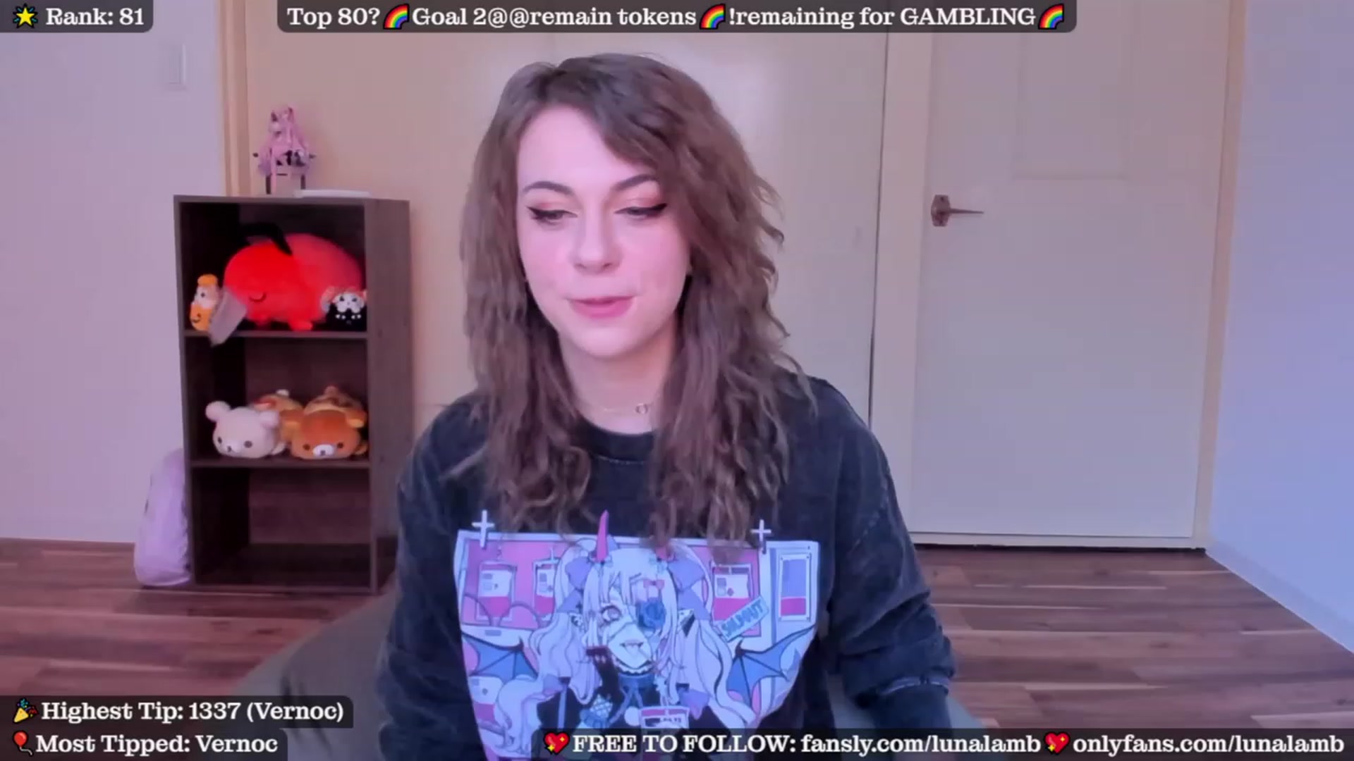 Gallery image thumbnail from LunaLamb's myfreecams stream on, 10/23/2023, 04:57 image 11 of 20