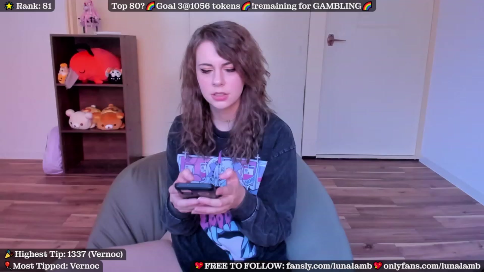 Gallery image thumbnail from LunaLamb's myfreecams stream on, 10/23/2023, 04:57 image 17 of 20