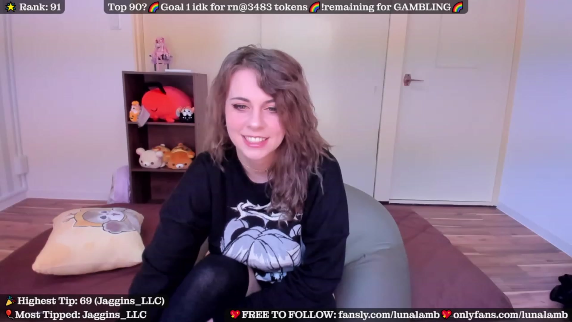 Gallery image thumbnail from LunaLamb's myfreecams stream on, 10/24/2023, 04:58 image 5 of 20