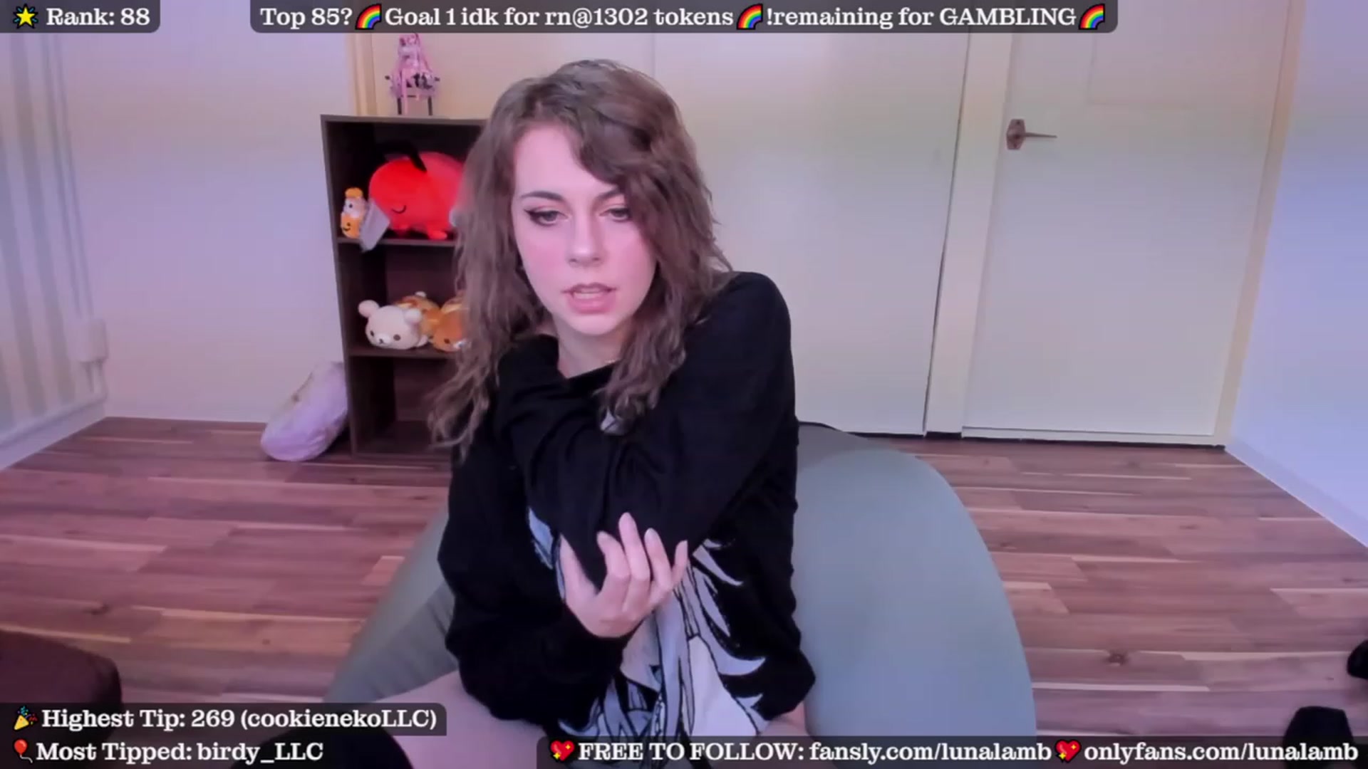 Gallery image thumbnail from LunaLamb's myfreecams stream on, 10/24/2023, 04:58 image 20 of 20