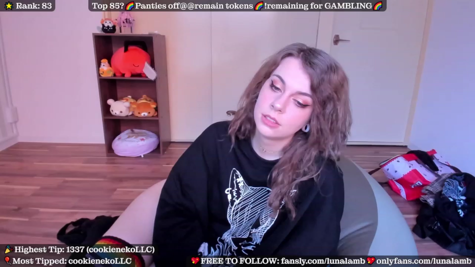 Gallery image thumbnail from LunaLamb's myfreecams stream on, 10/29/2023, 05:01 image 18 of 20