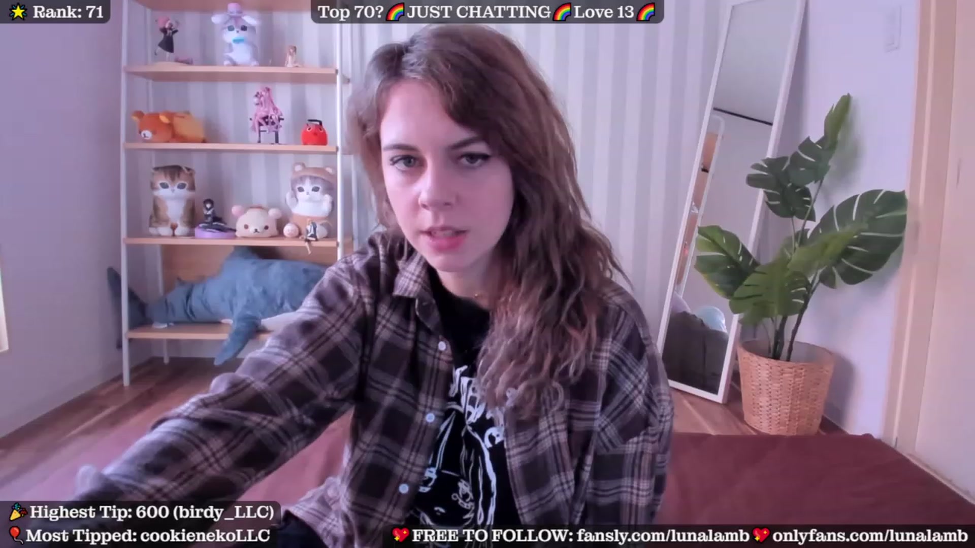 Gallery image thumbnail from LunaLamb's myfreecams stream on, 11/07/2023, 05:04 image 13 of 20
