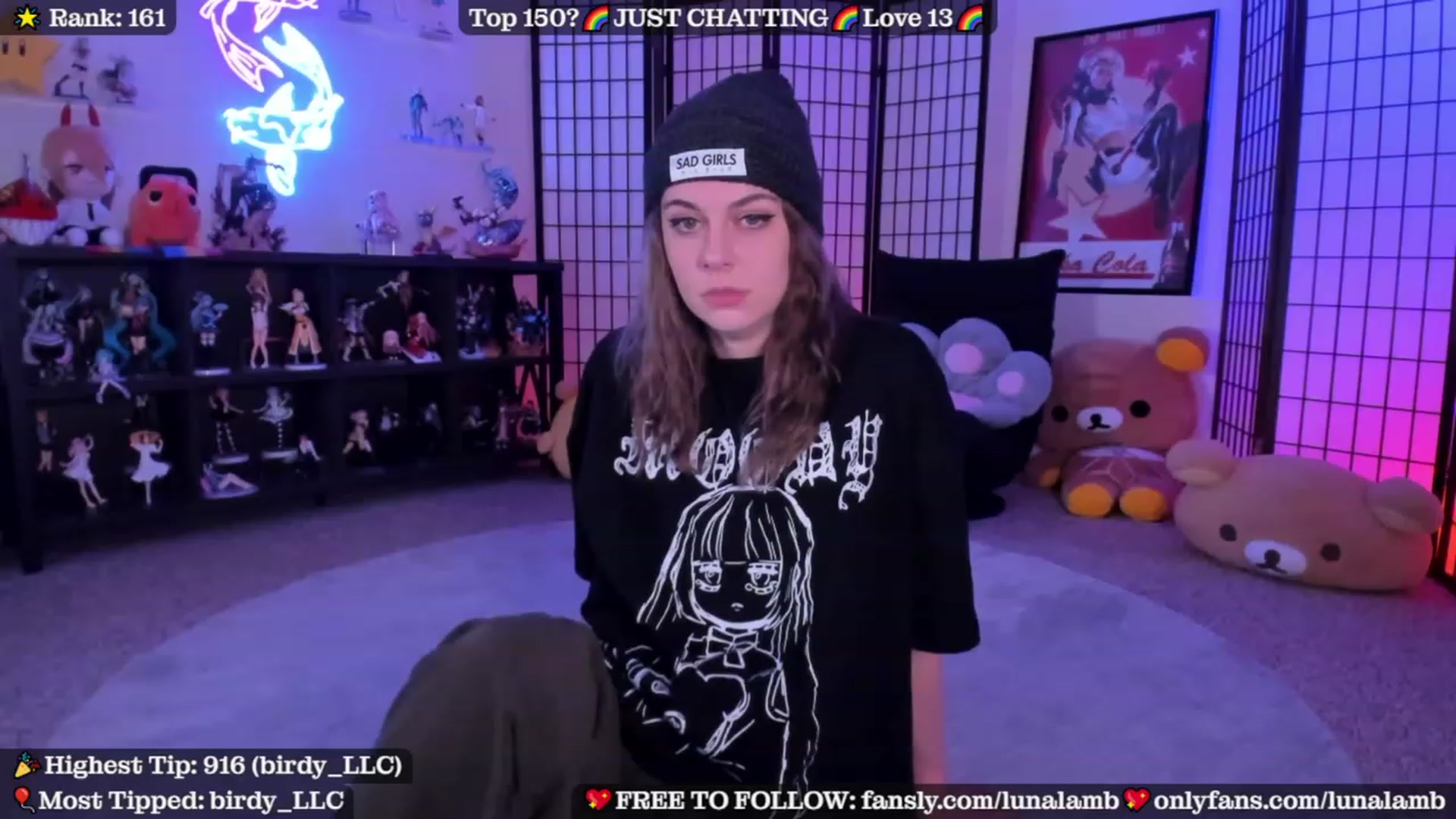 Gallery image thumbnail from LunaLamb's myfreecams stream on, 11/12/2023, 05:06 image 19 of 20