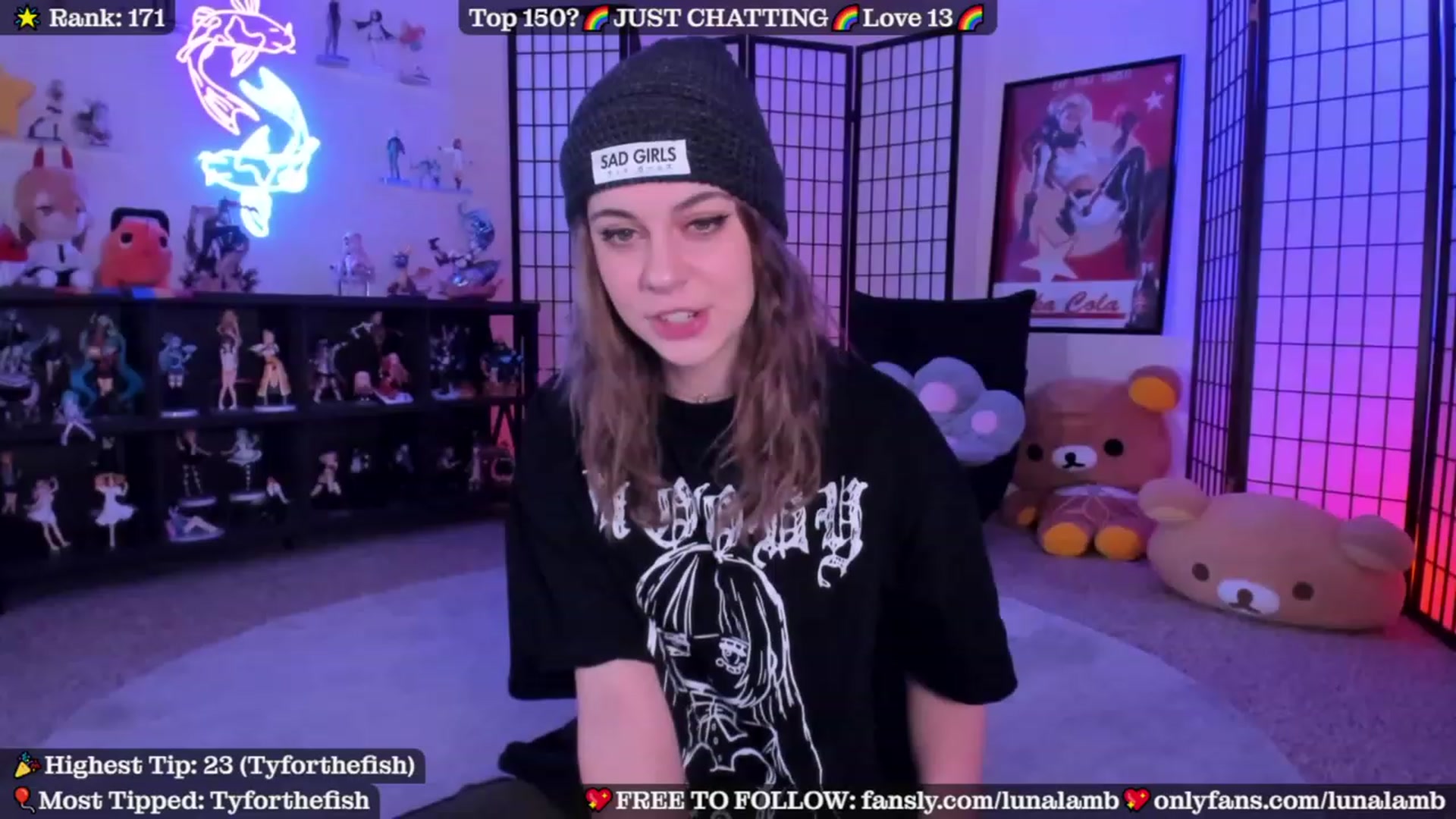 Gallery image thumbnail from LunaLamb's myfreecams stream on, 11/12/2023, 05:06 image 3 of 20